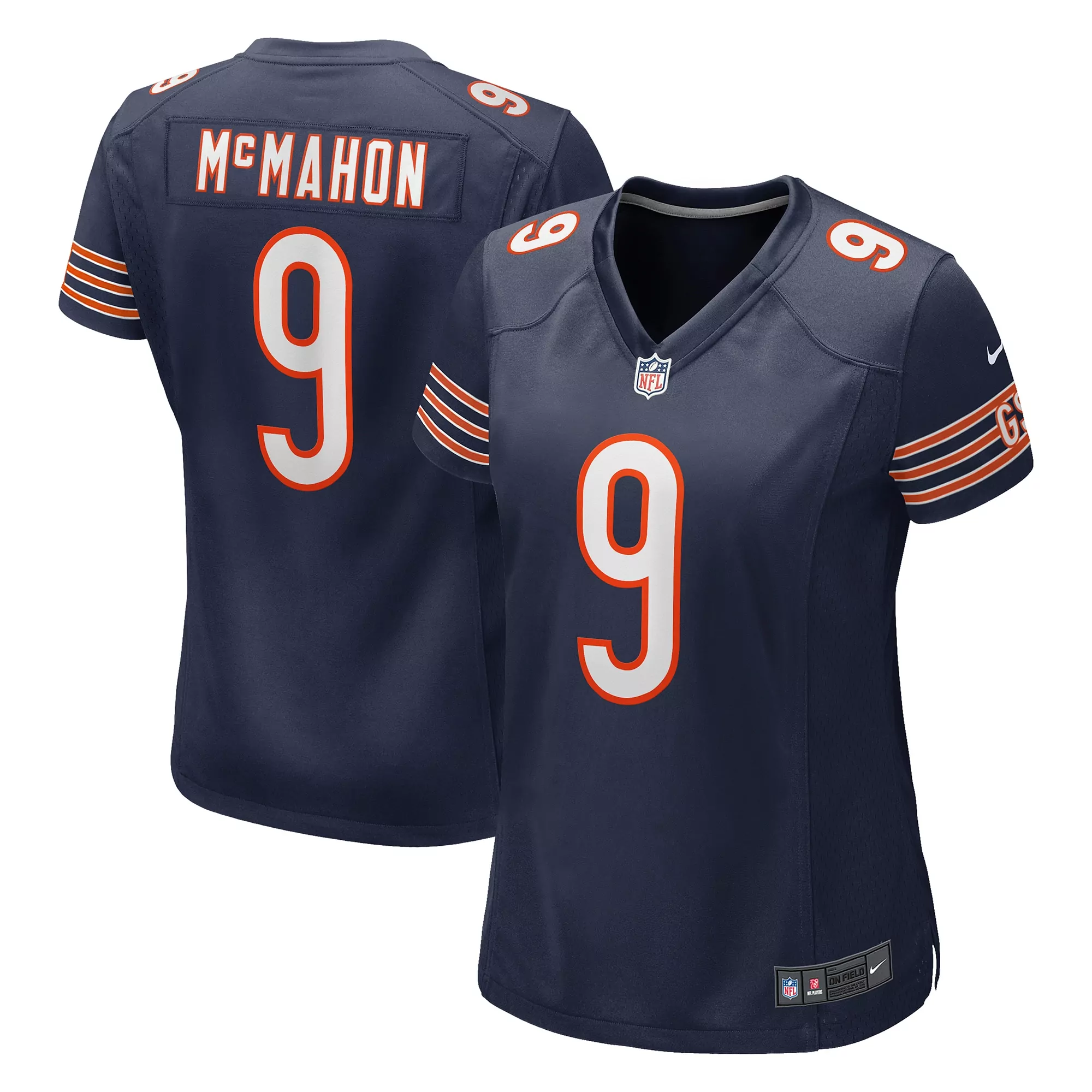 women s chicago bears jaylon johnson navy game jersey 1