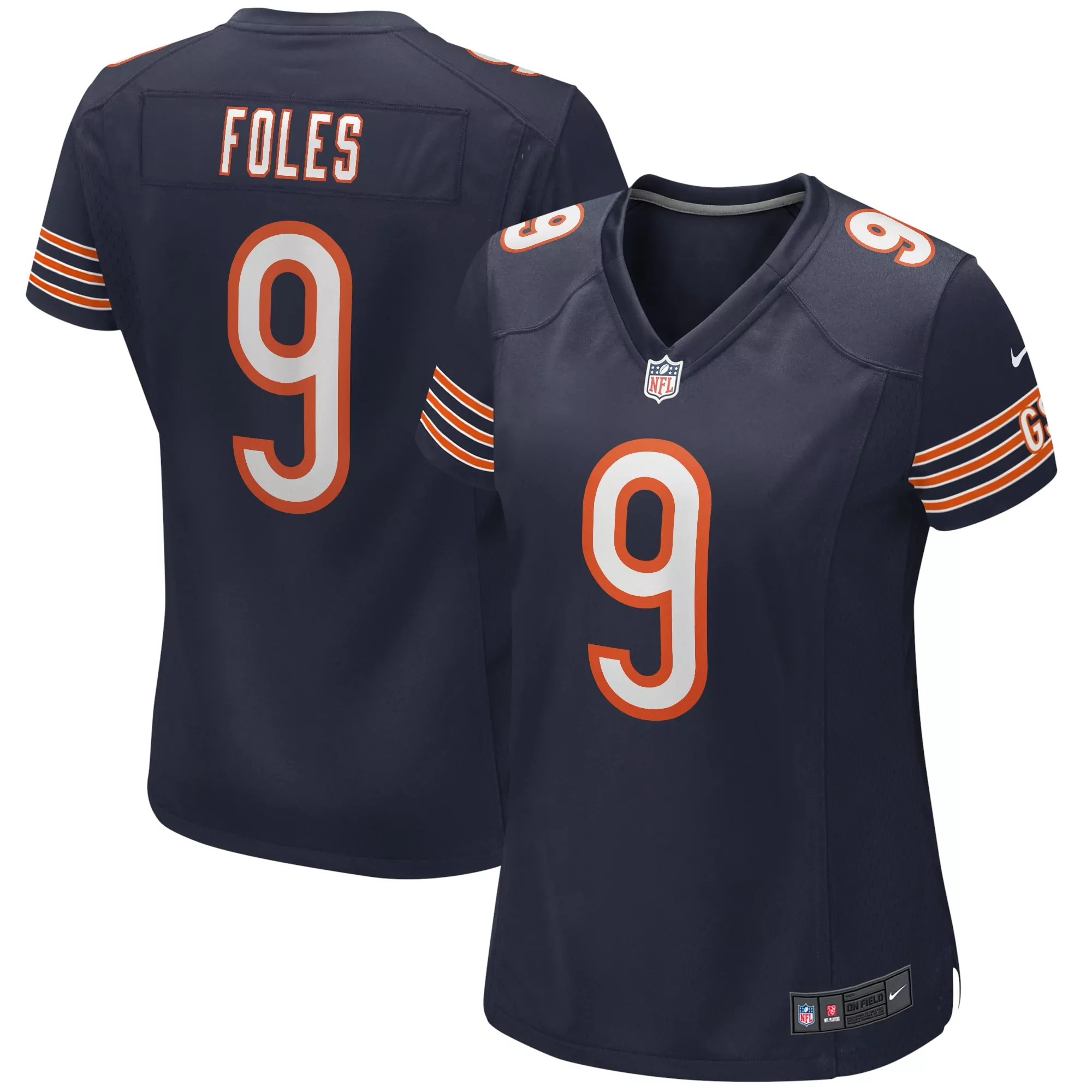 women s chicago bears nate davis navy game jersey