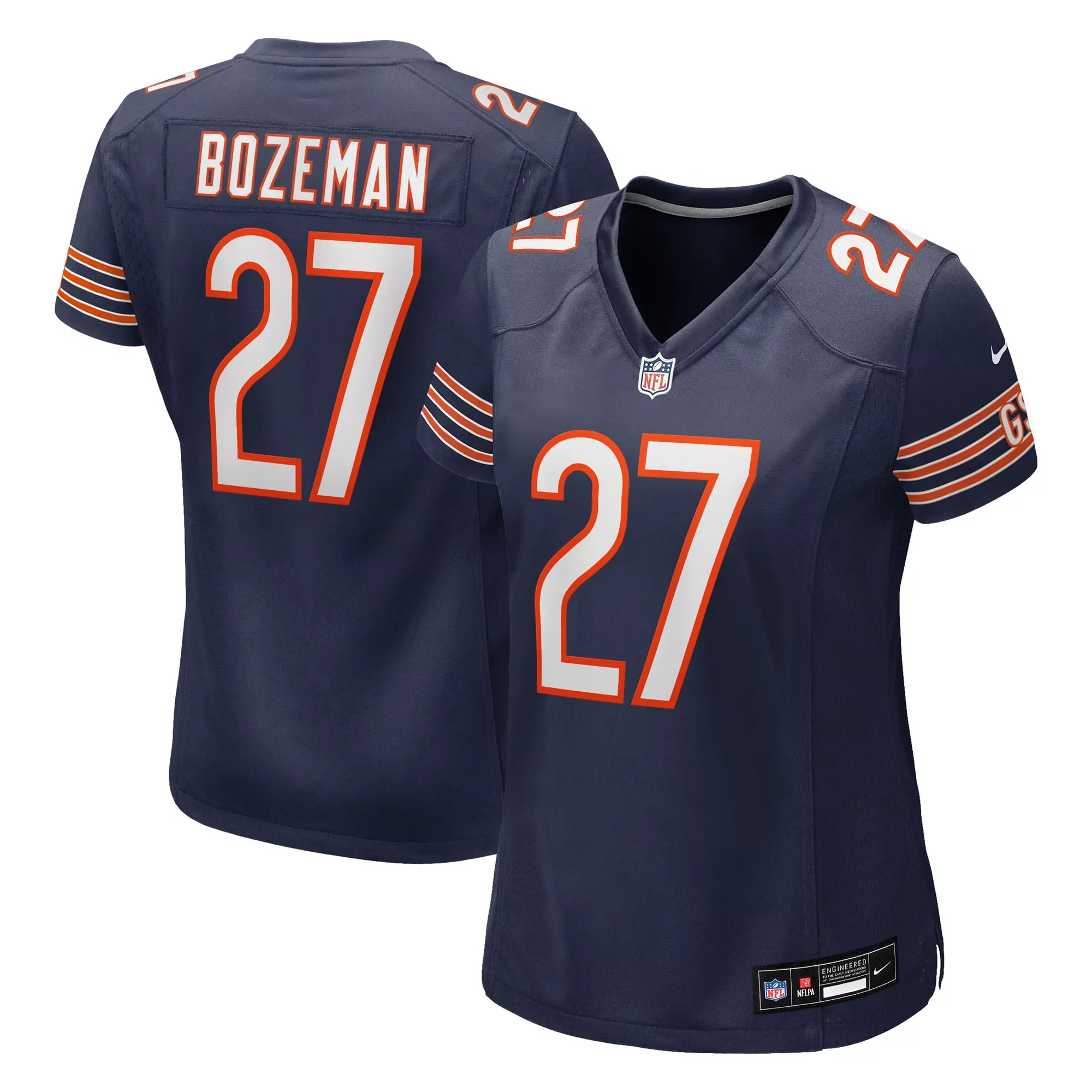 women s chicago bears shemar turner navy team game jersey