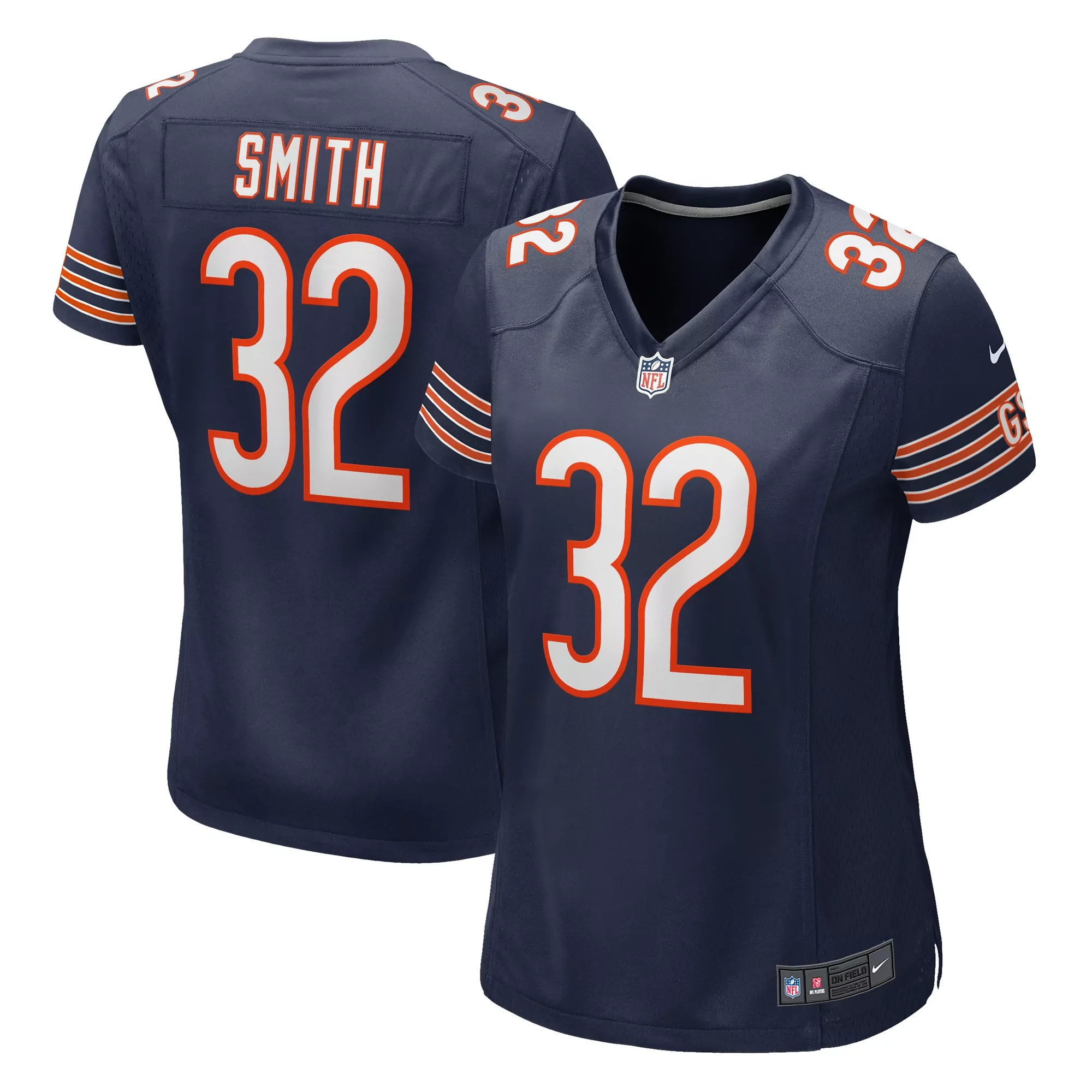 women s chicago bears shemar turner navy team game jersey