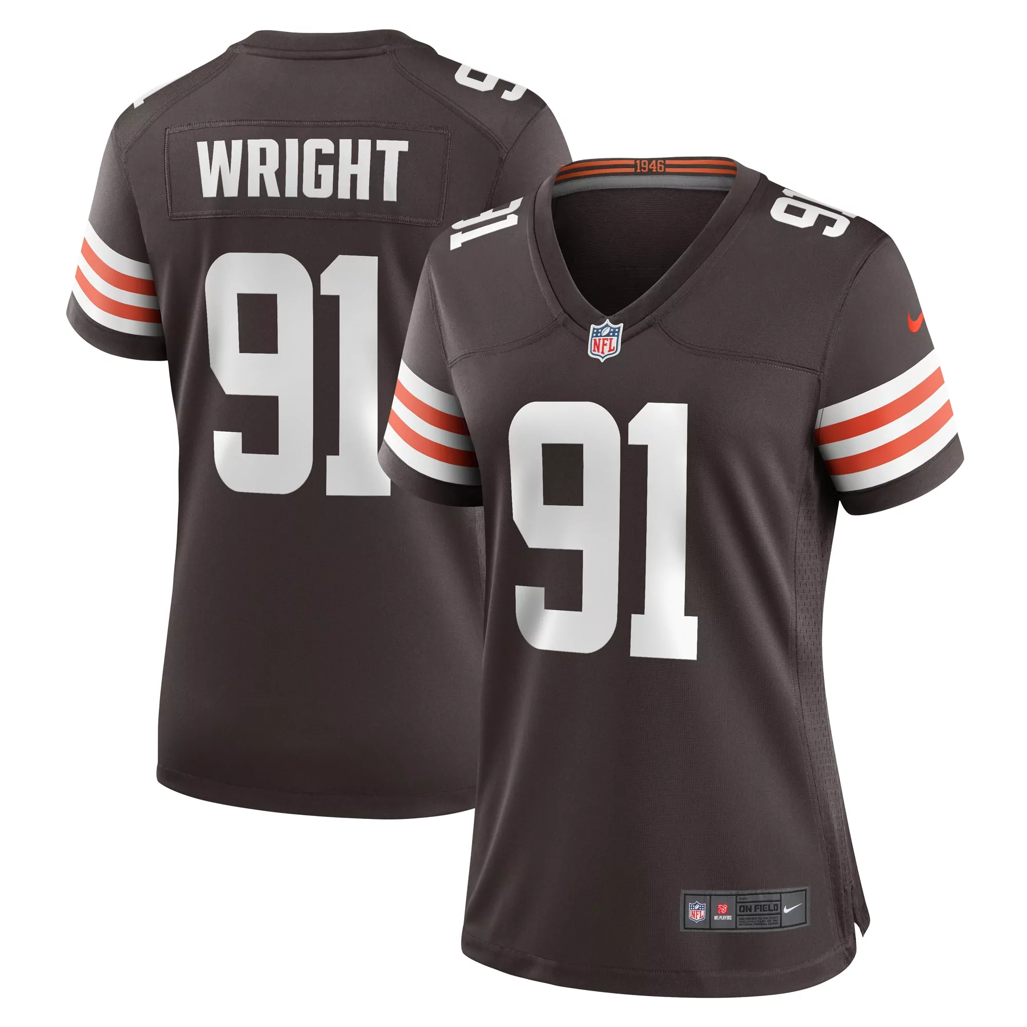 men s cleveland browns wyatt teller brown game jersey