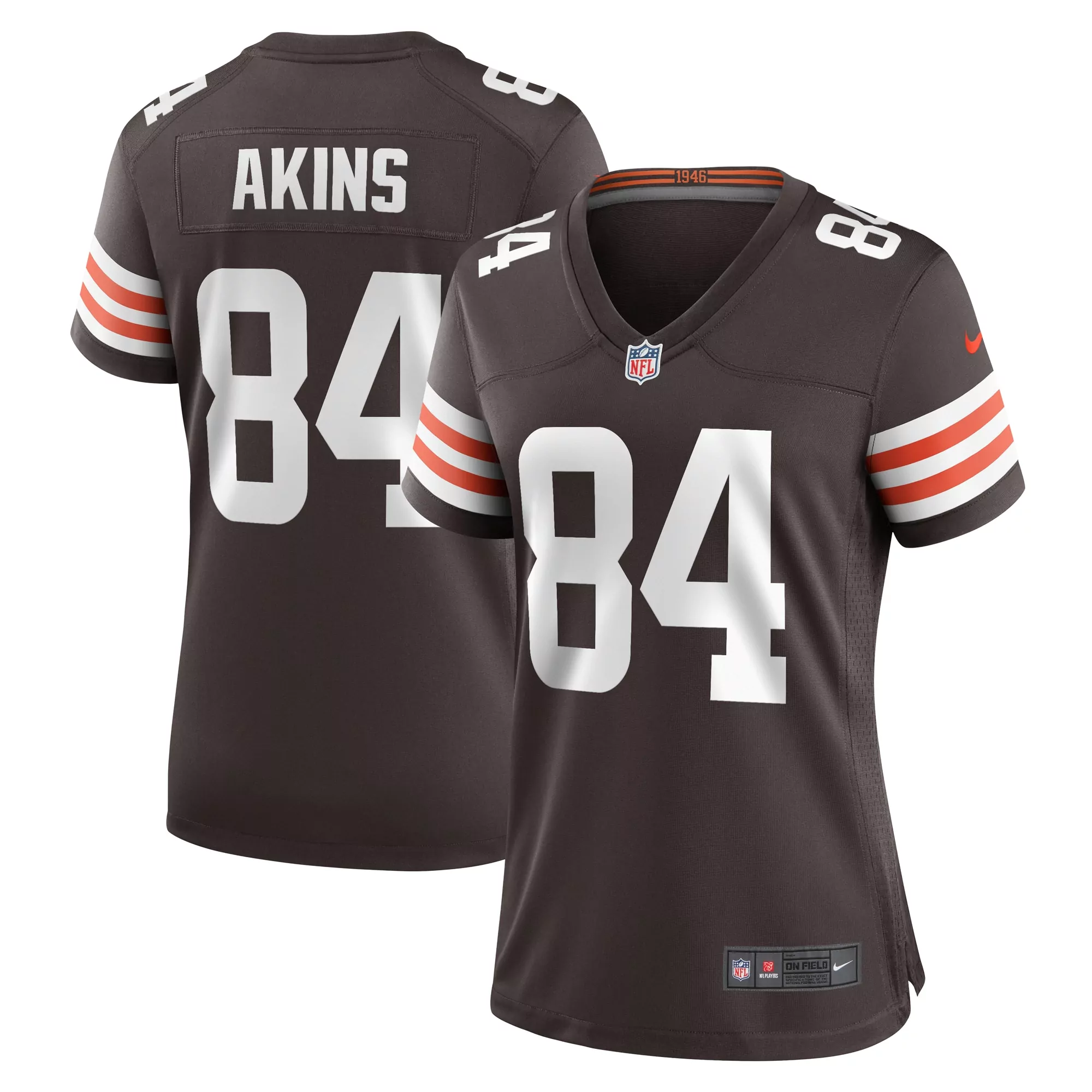 women s cleveland browns joe tryon shoyinka brown team game jersey