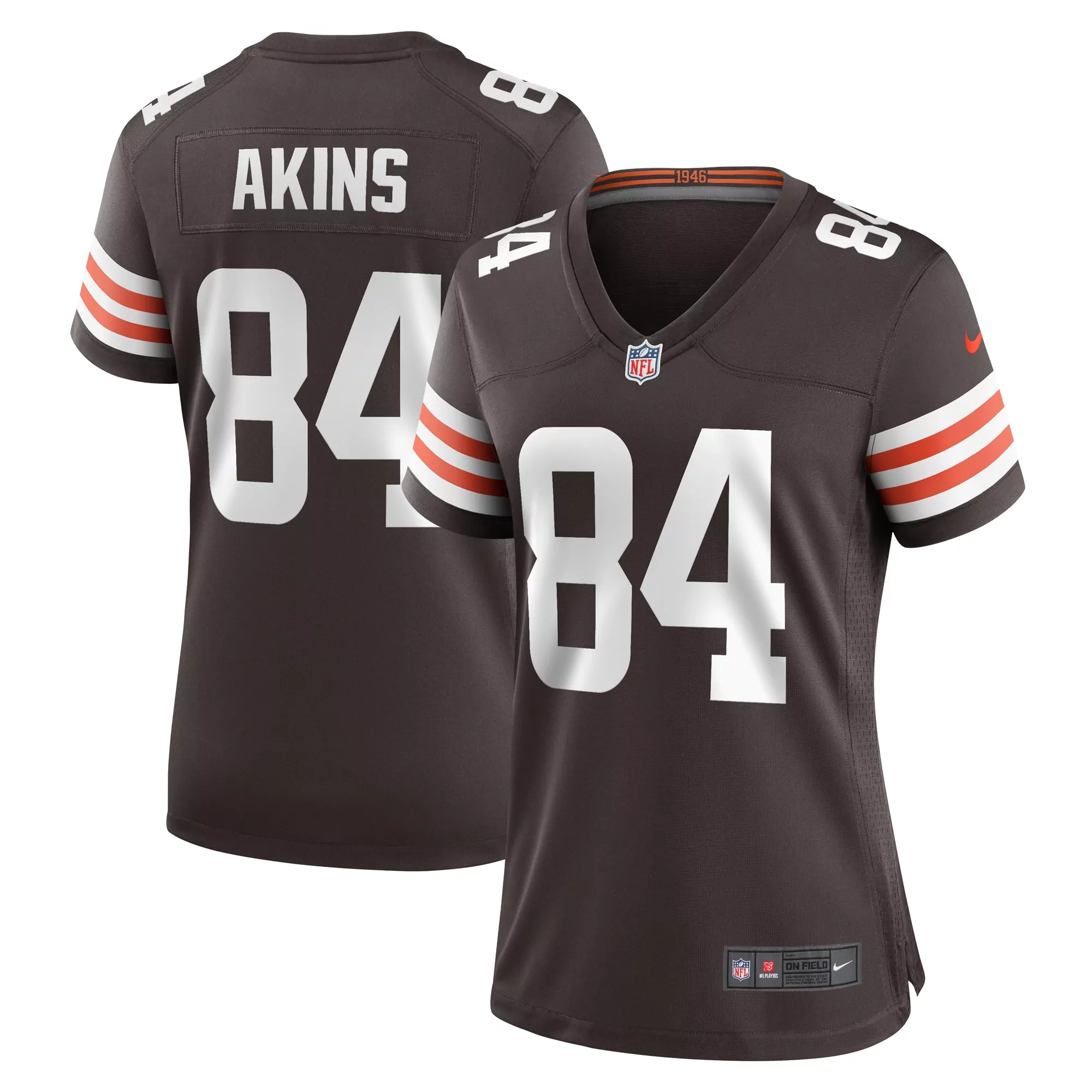 women s cleveland browns joe tryon shoyinka brown team game jersey
