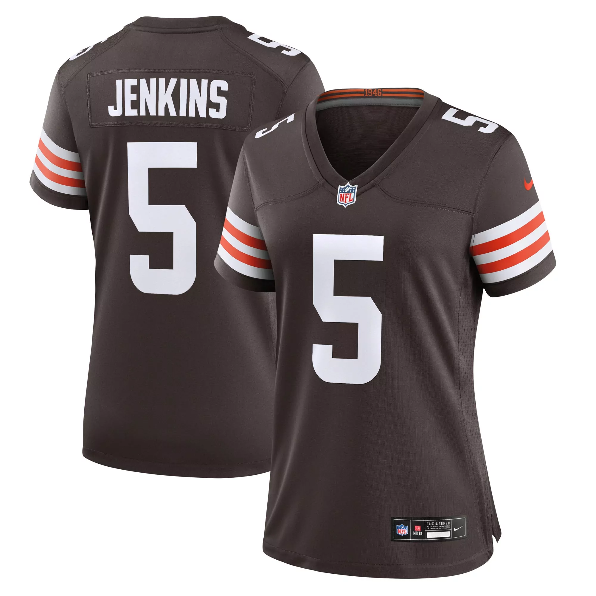 women s cleveland browns pierre strong jr brown game jersey