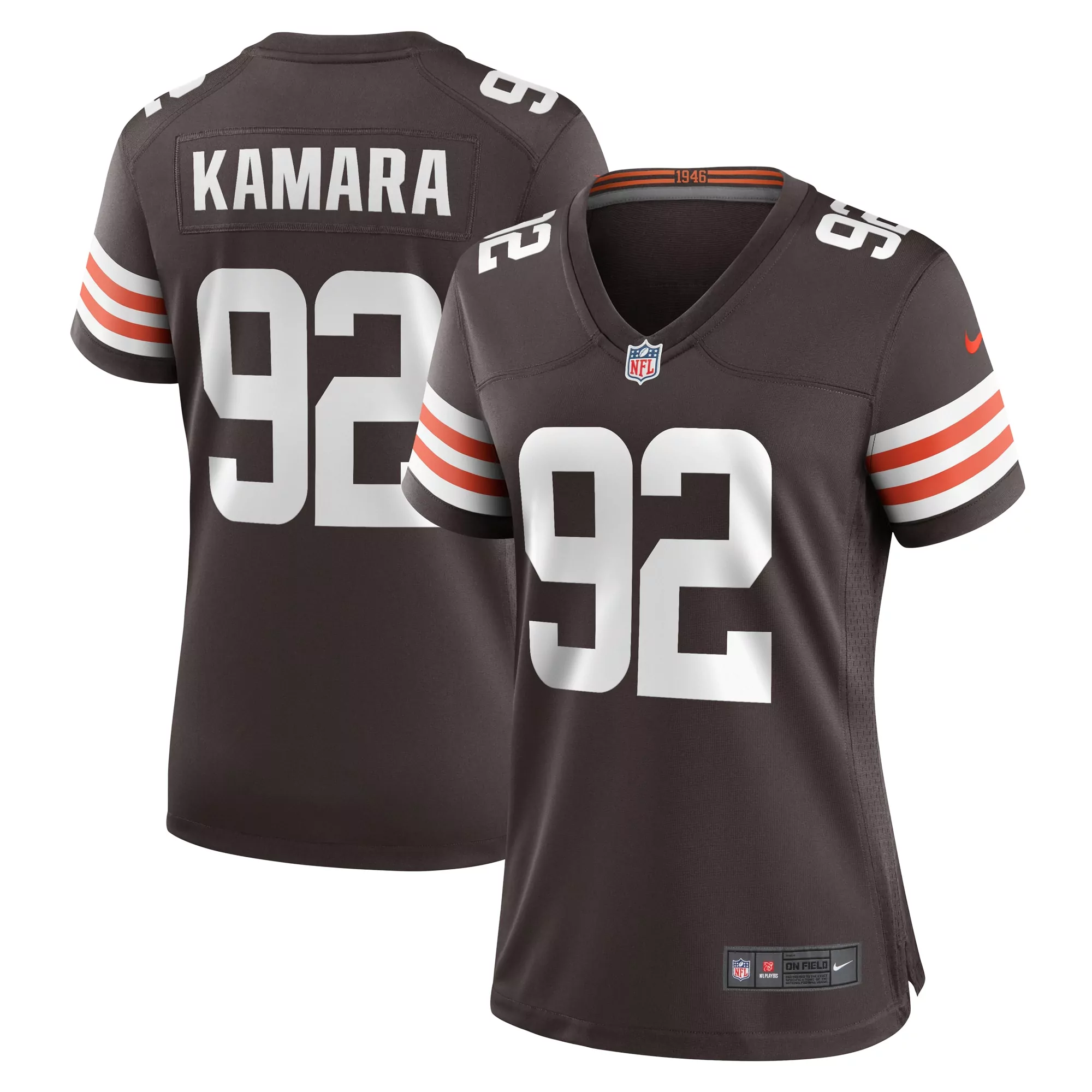 women s cleveland browns rodney mcleod jr brown game jersey