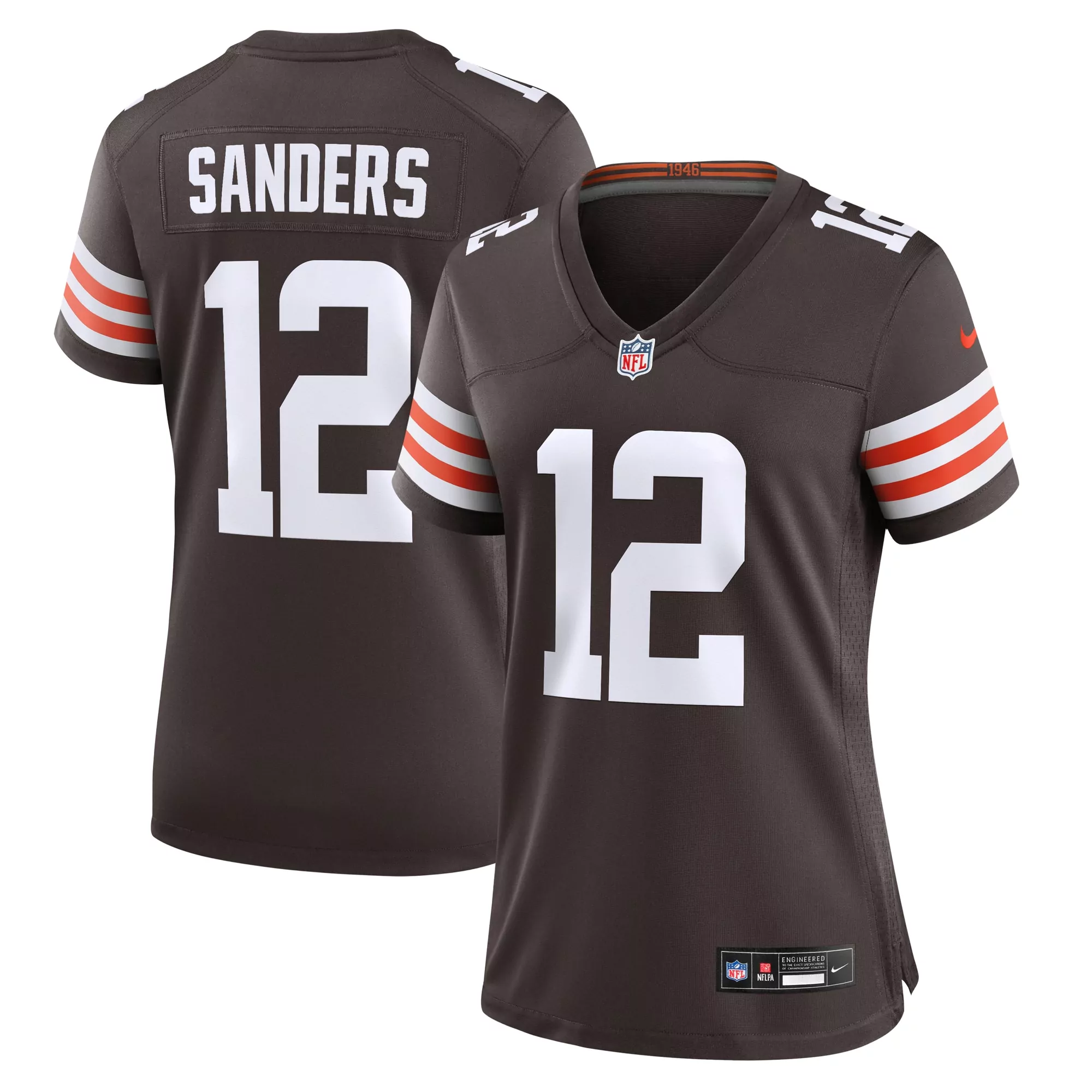 women s cleveland browns rodney mcleod jr brown game jersey