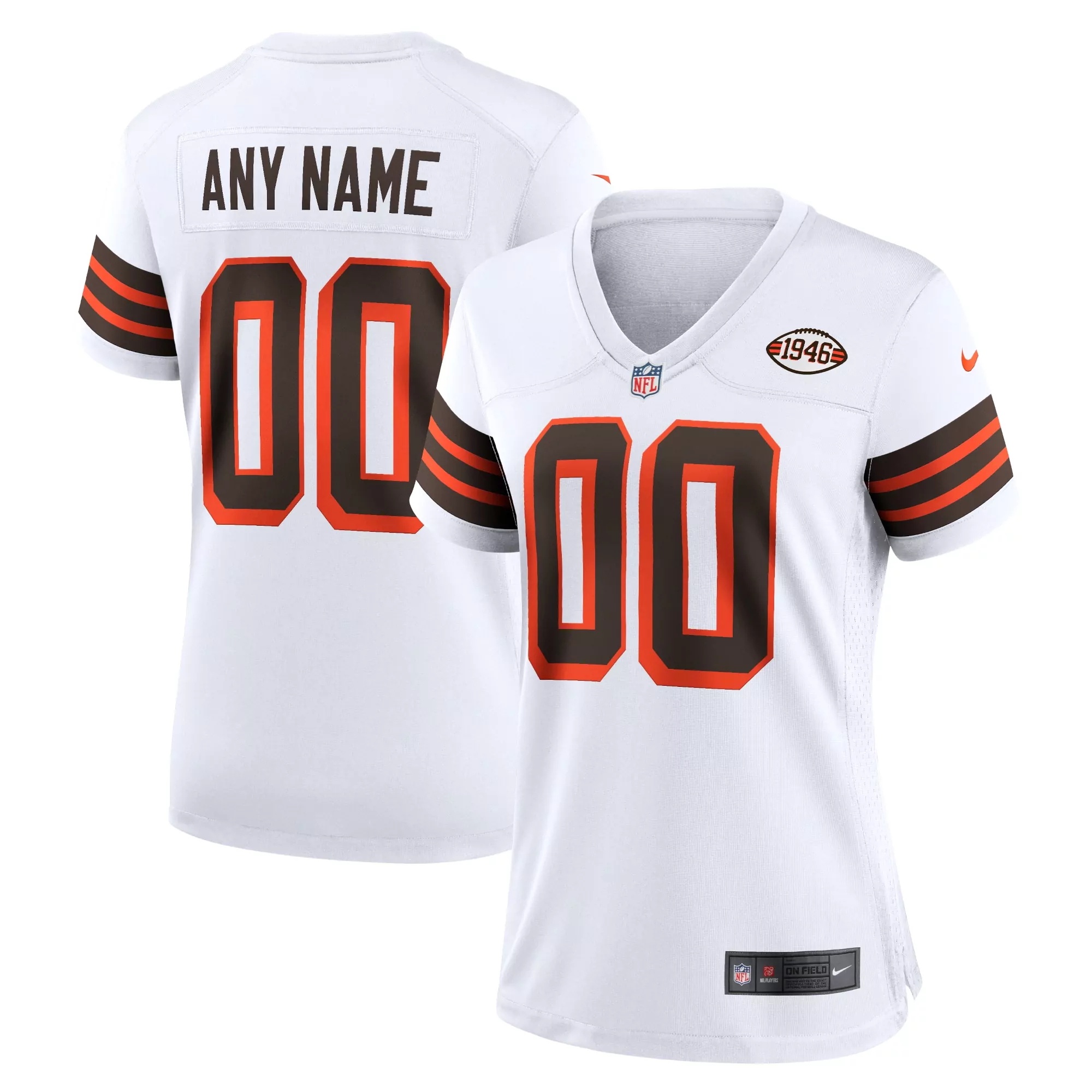 women s cleveland browns ty nsekhe brown game jersey