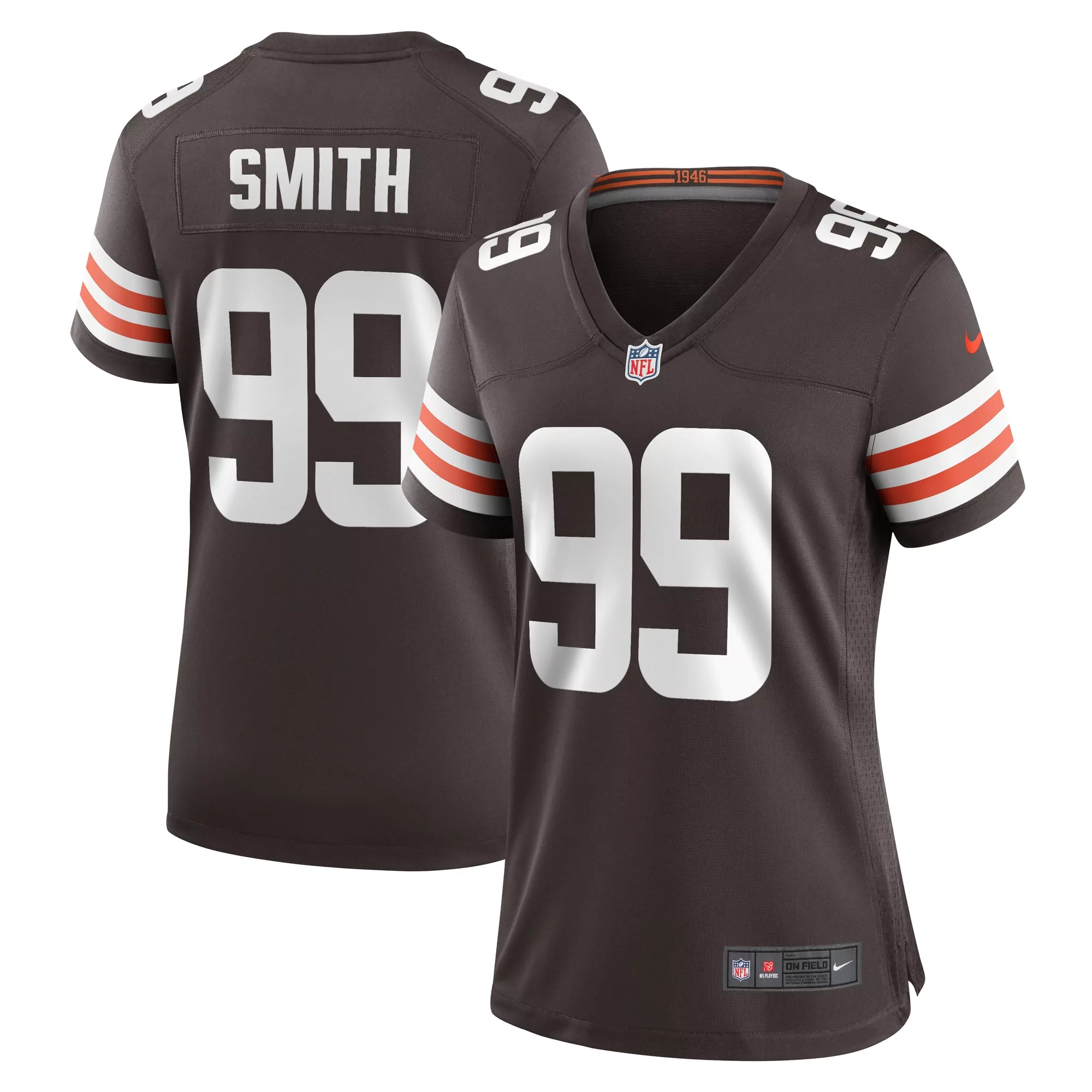 women s cleveland browns ty nsekhe brown game jersey