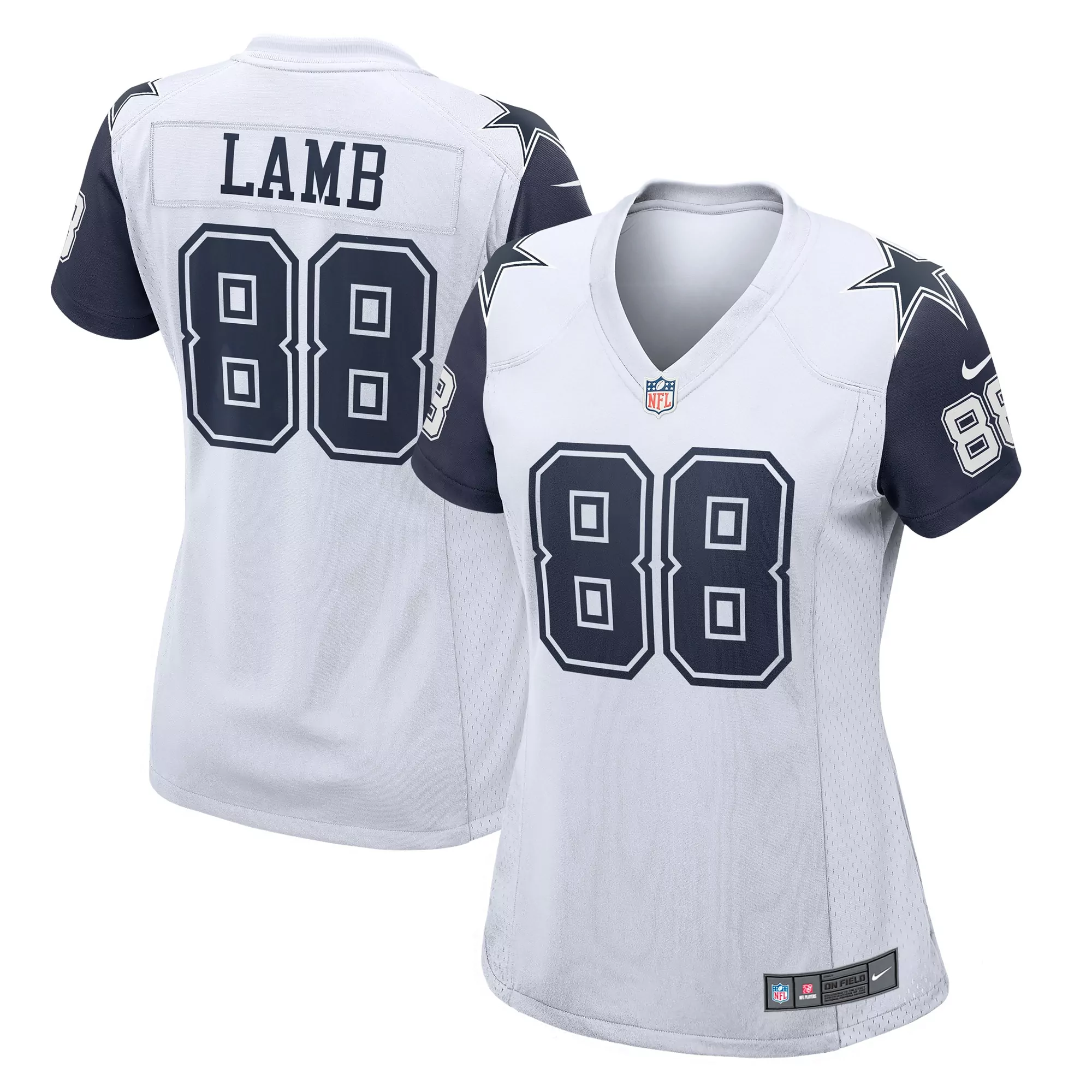 women s dallas cowboys ceedee lamb navy alternate game team jersey