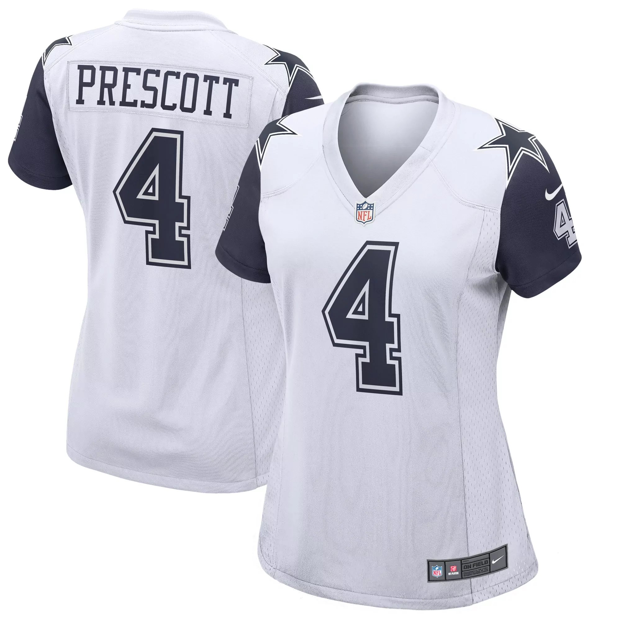 women s dallas cowboys dak prescott navy legend player performance top
