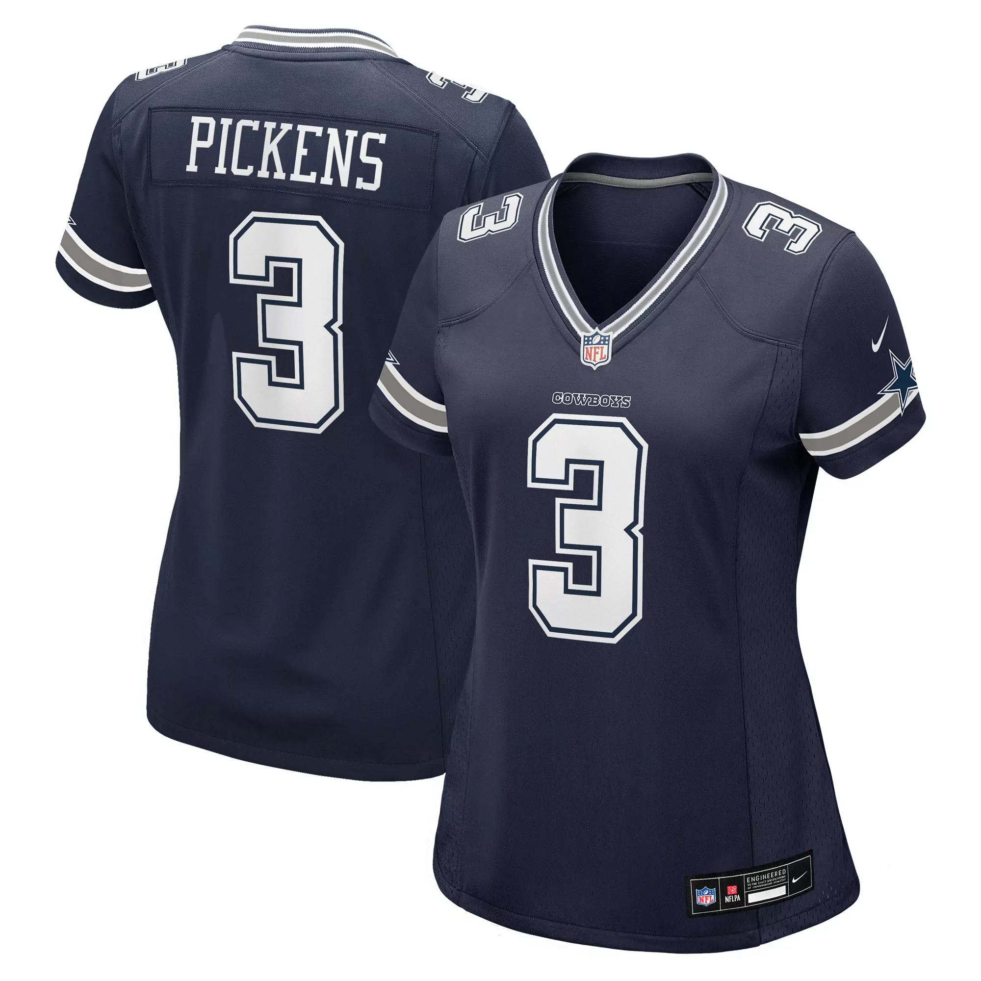 women s dallas cowboys ezekiel elliott white alternate game jersey