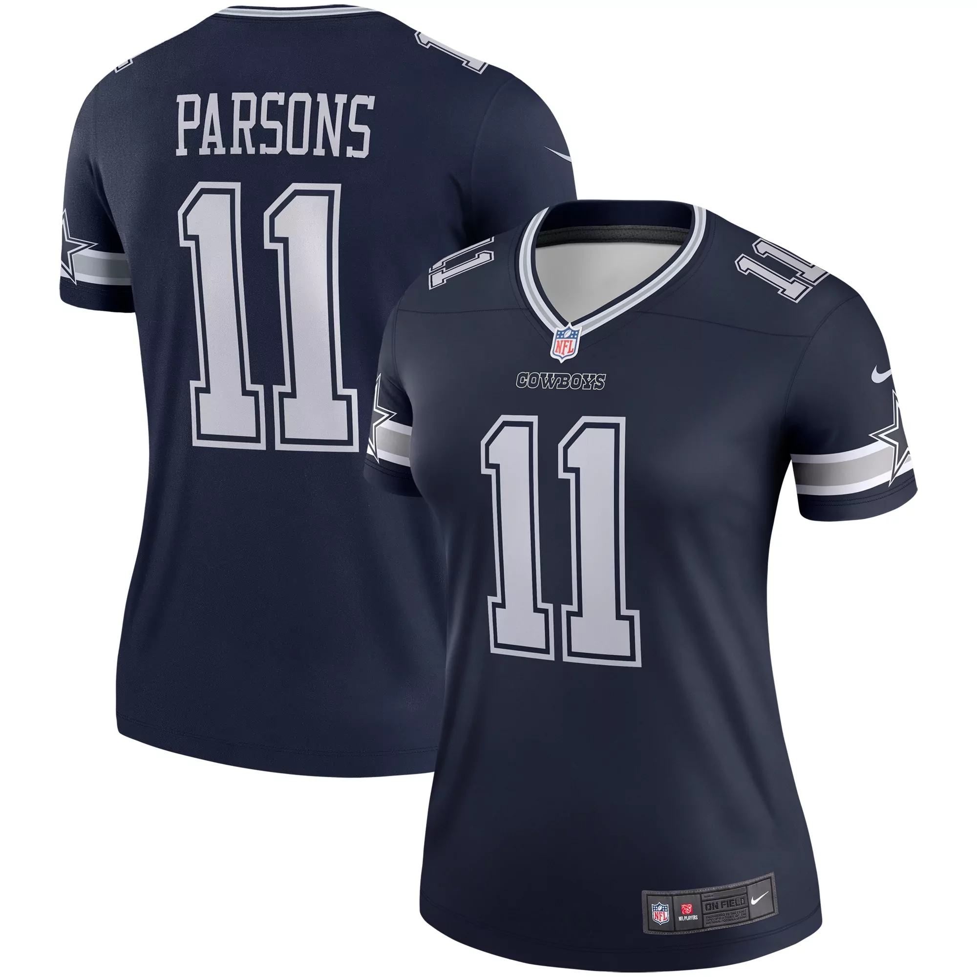 women s dallas cowboys micah parsons navy game jersey