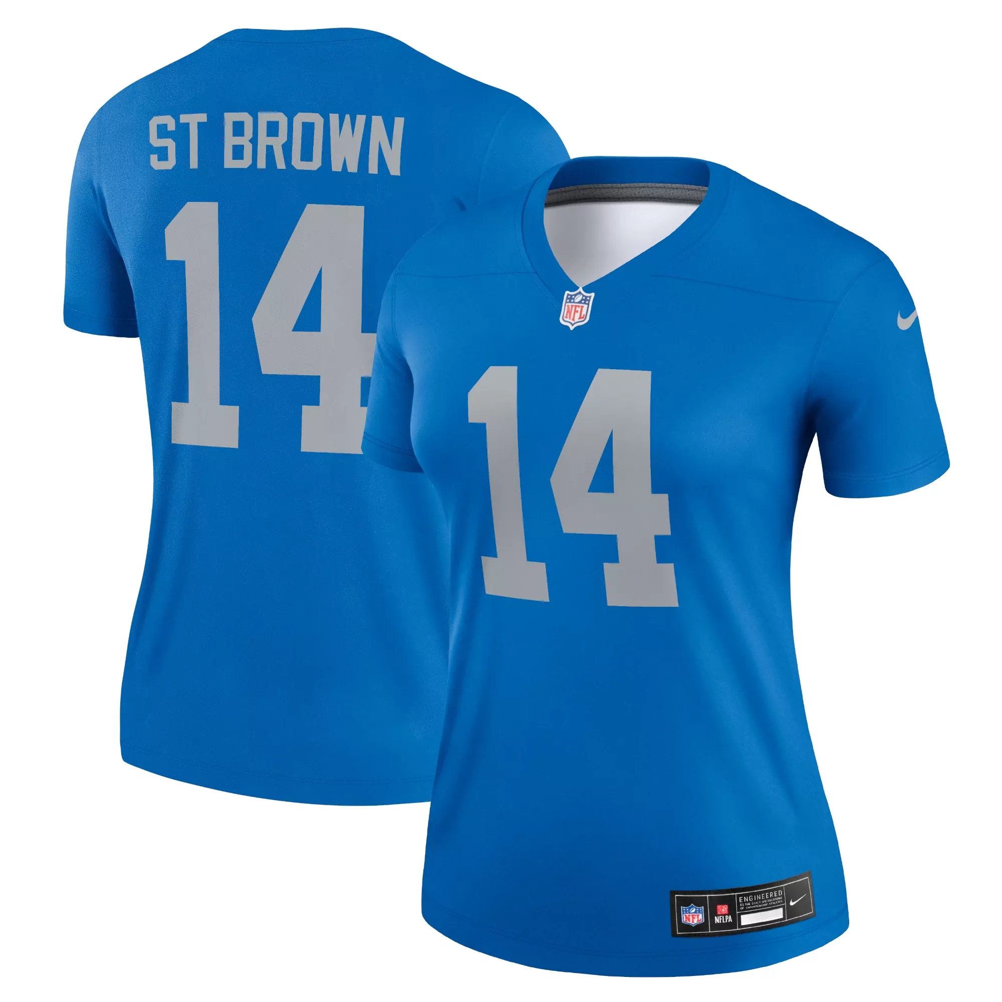 women s detroit lions amon ra st brown black alternate legend player performance top