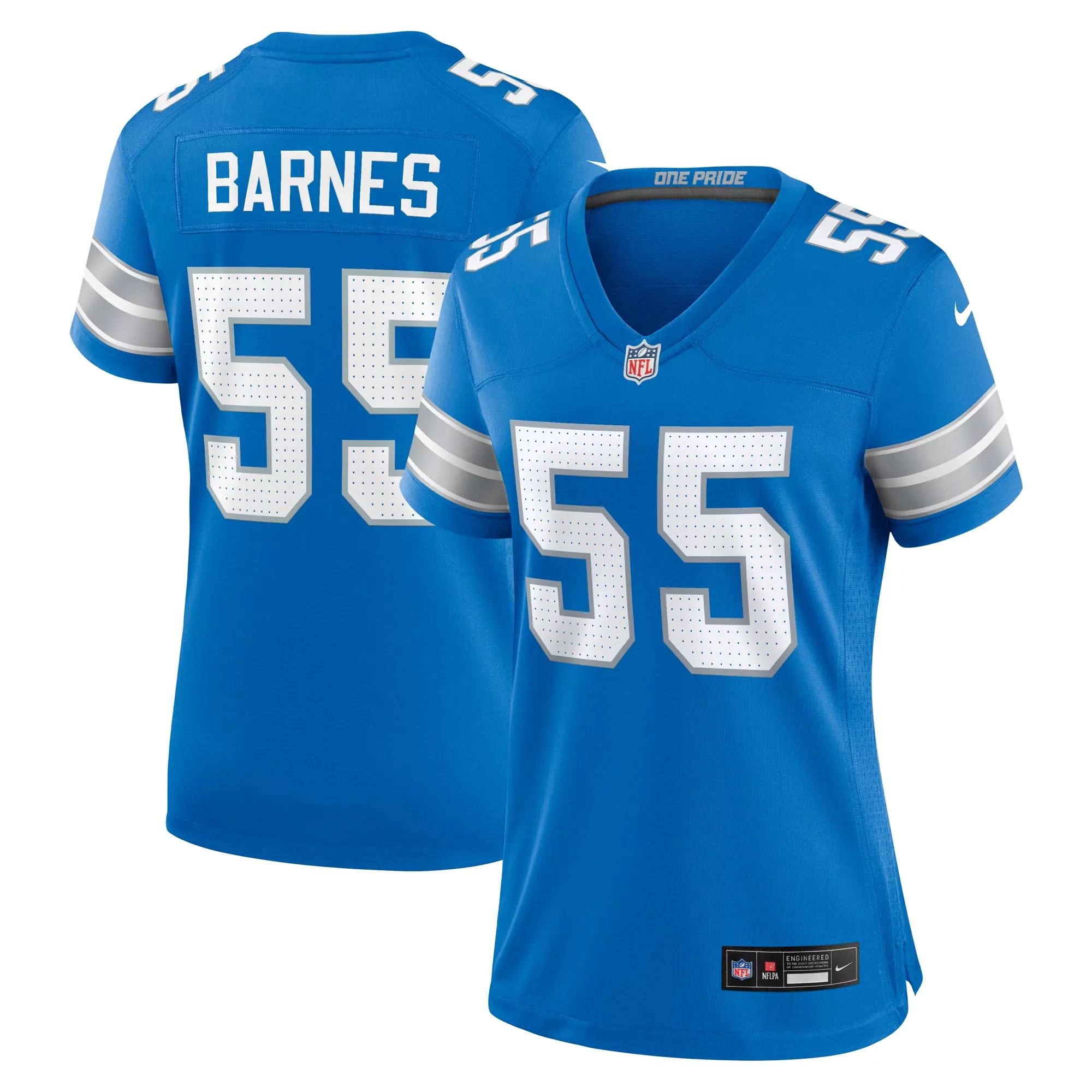 women s detroit lions david montgomery blue team game jersey