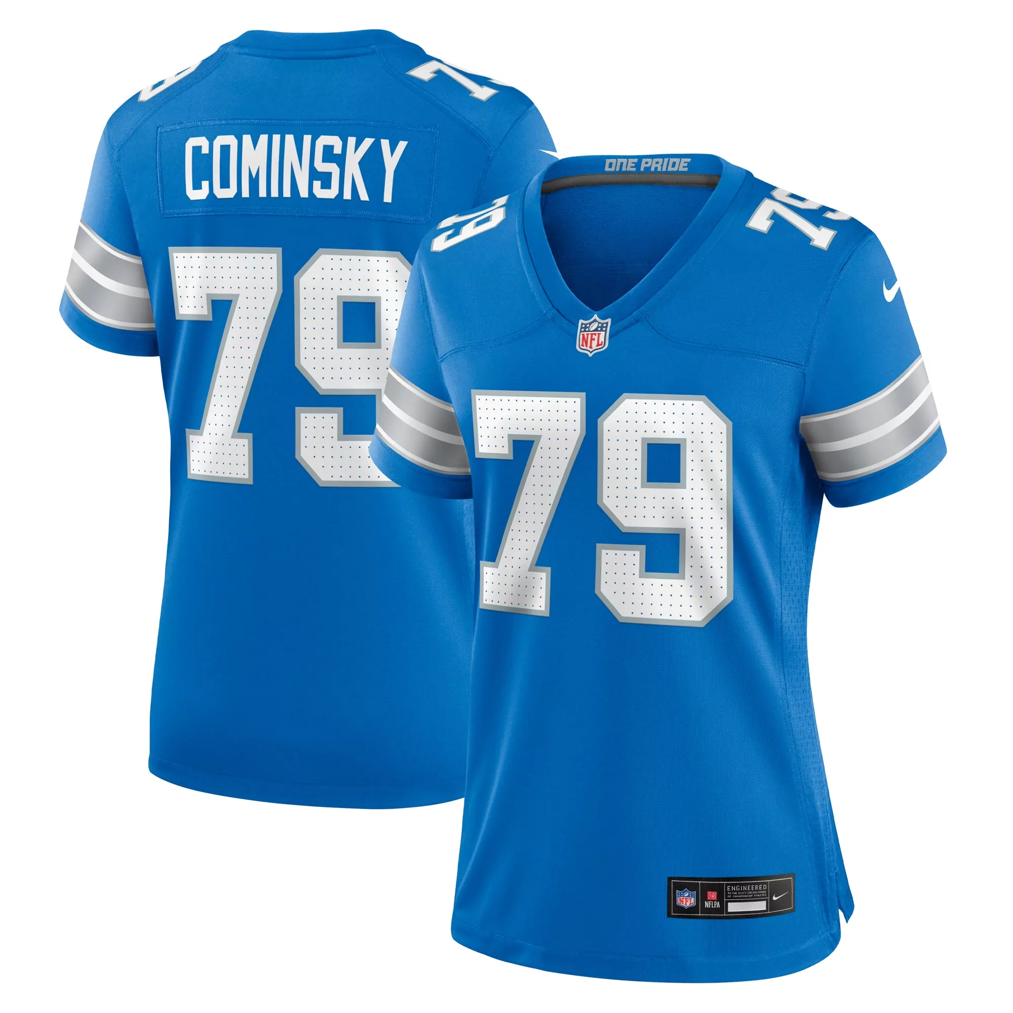 women s detroit lions jared goff black 2nd alternate game jersey