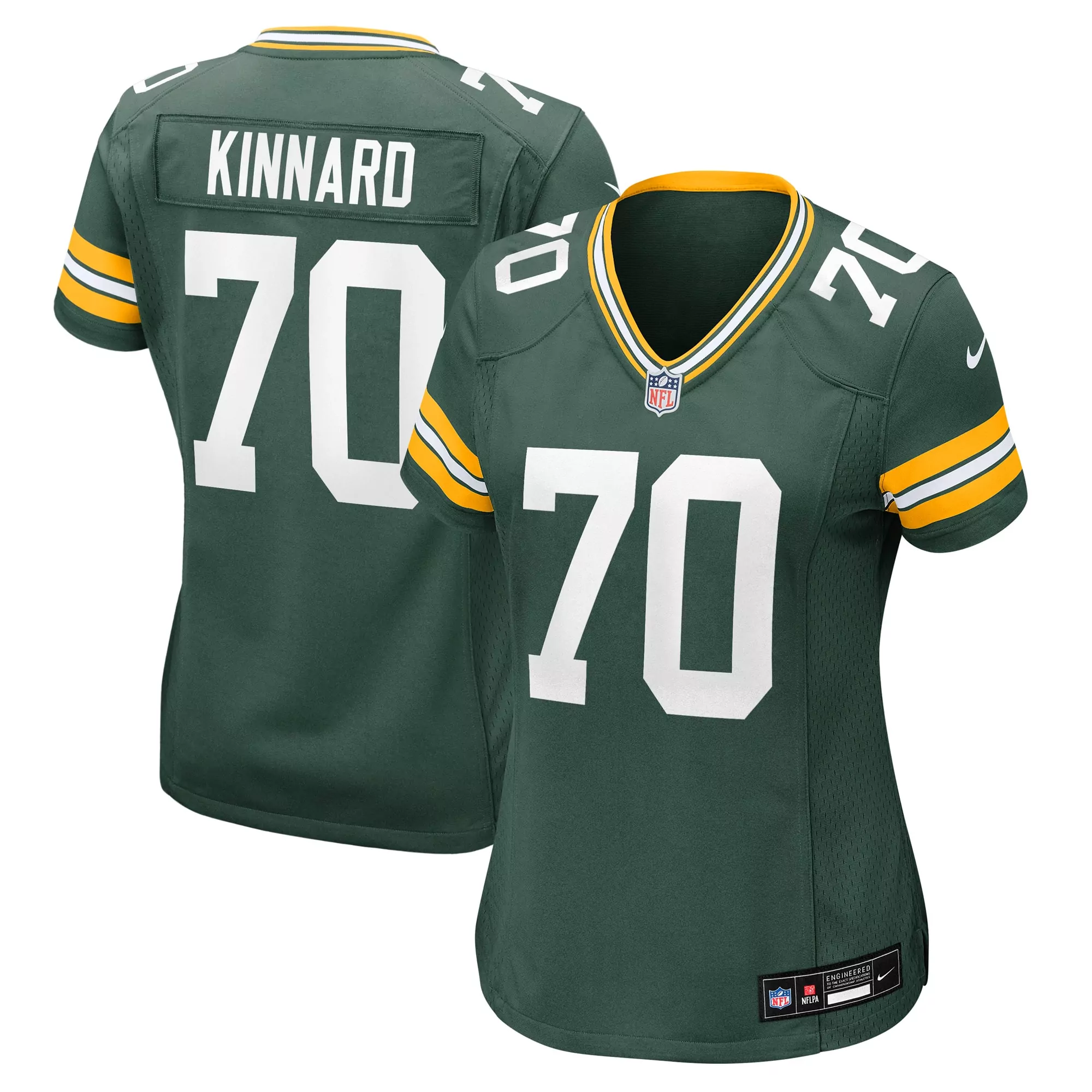 women s green bay packers christian watson green player game jersey