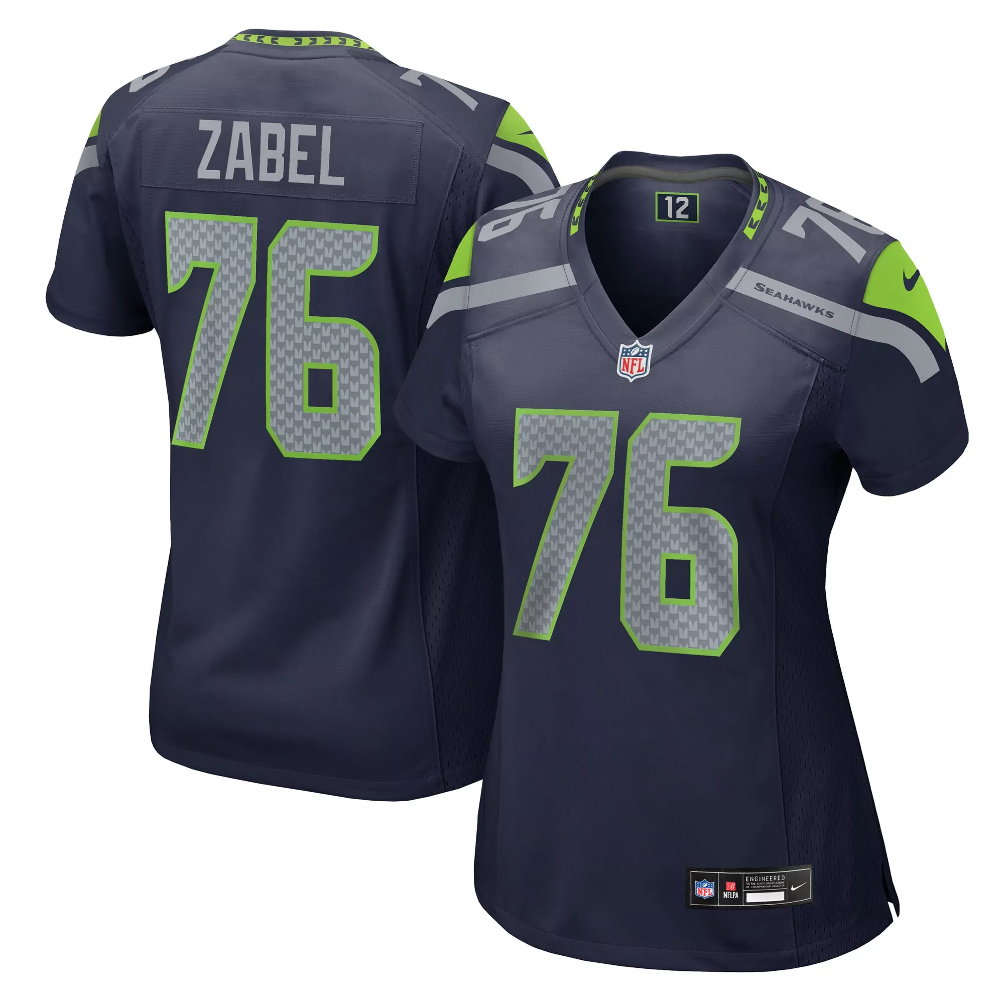 women s ernest jones iv college navy seattle seahawks team game jersey