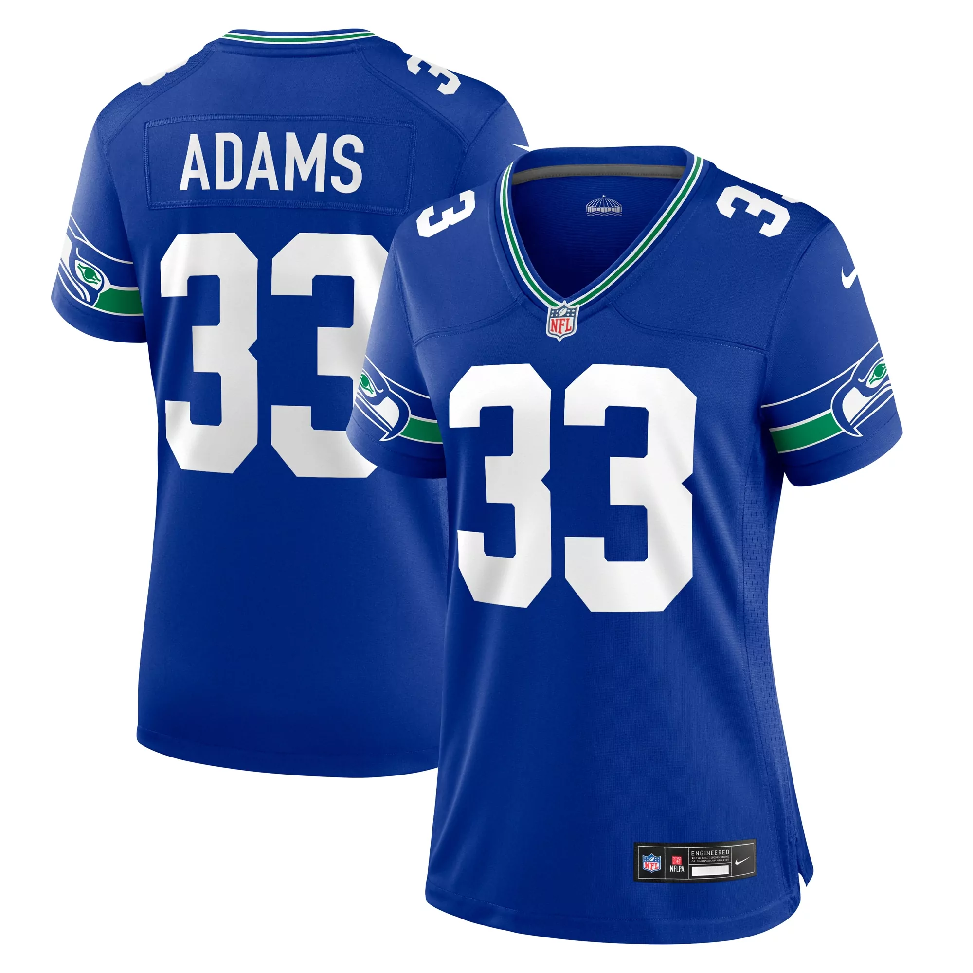 women s jake bobo college navy seattle seahawks team game jersey