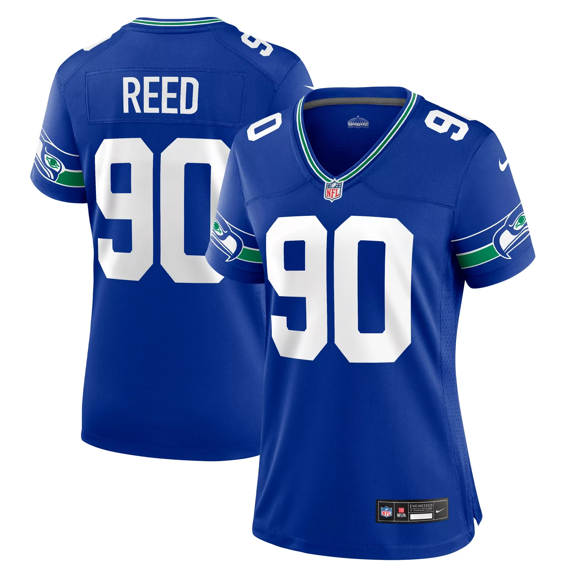 women s jake bobo college navy seattle seahawks team game jersey