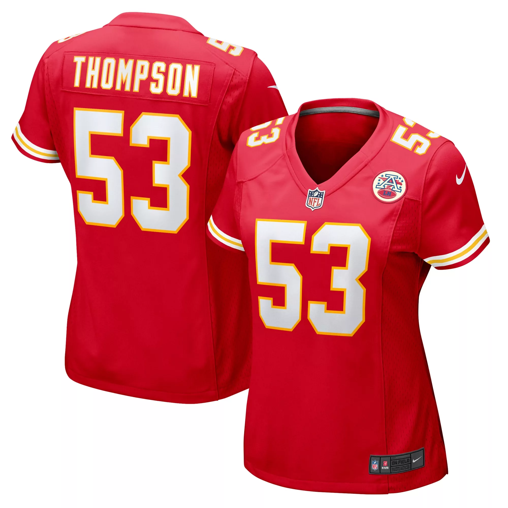 women s chris jones red kansas city chiefs game jersey