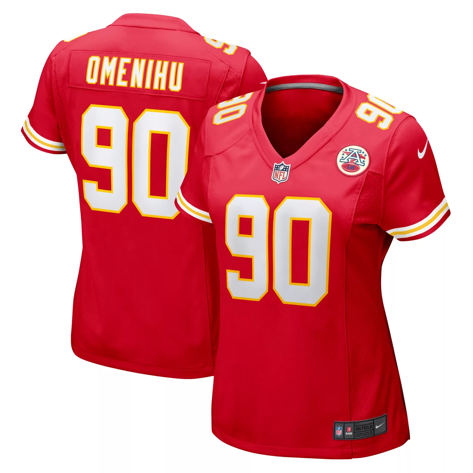 women s kansas city chiefs cam jones red game jersey