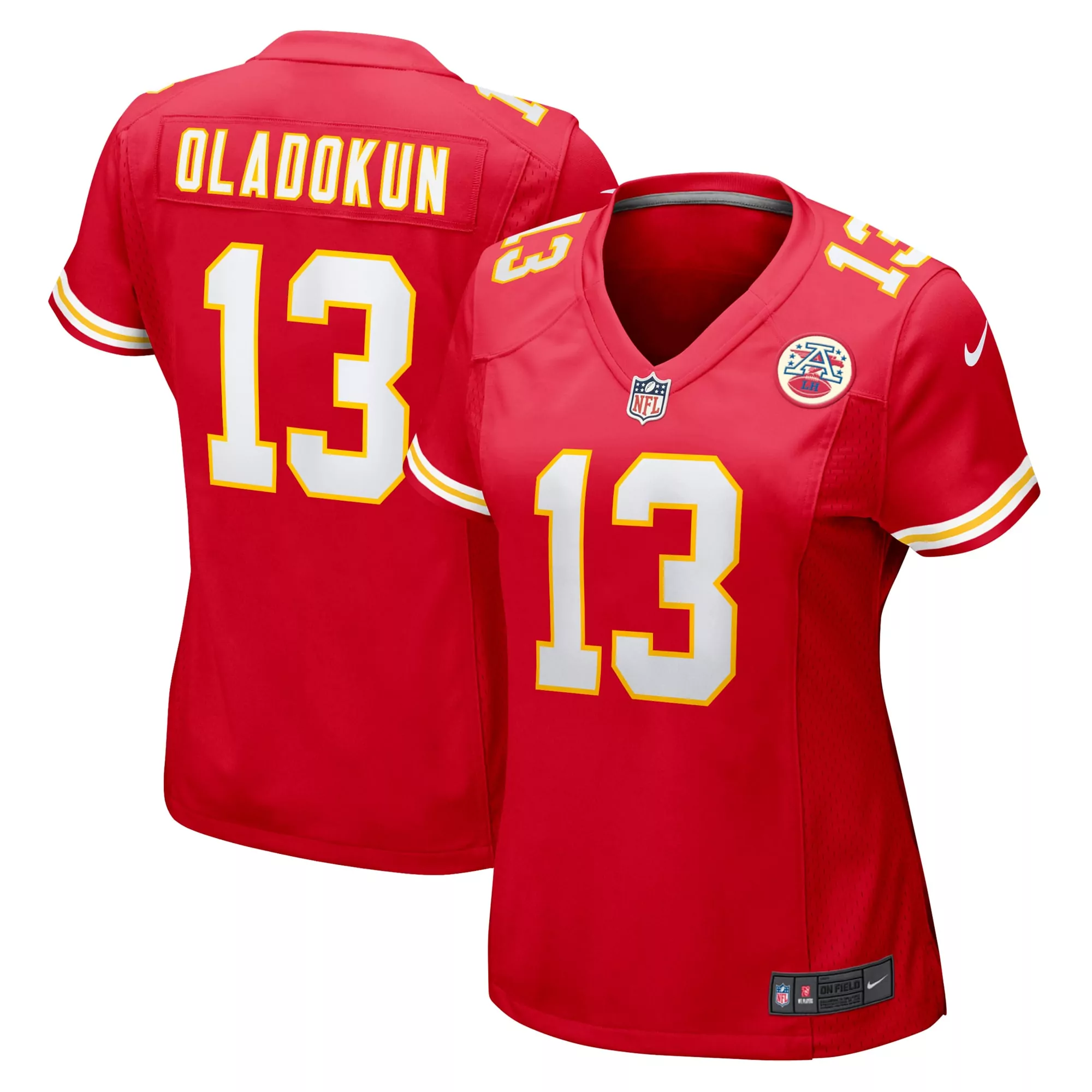 women s kansas city chiefs chase cota red game jersey