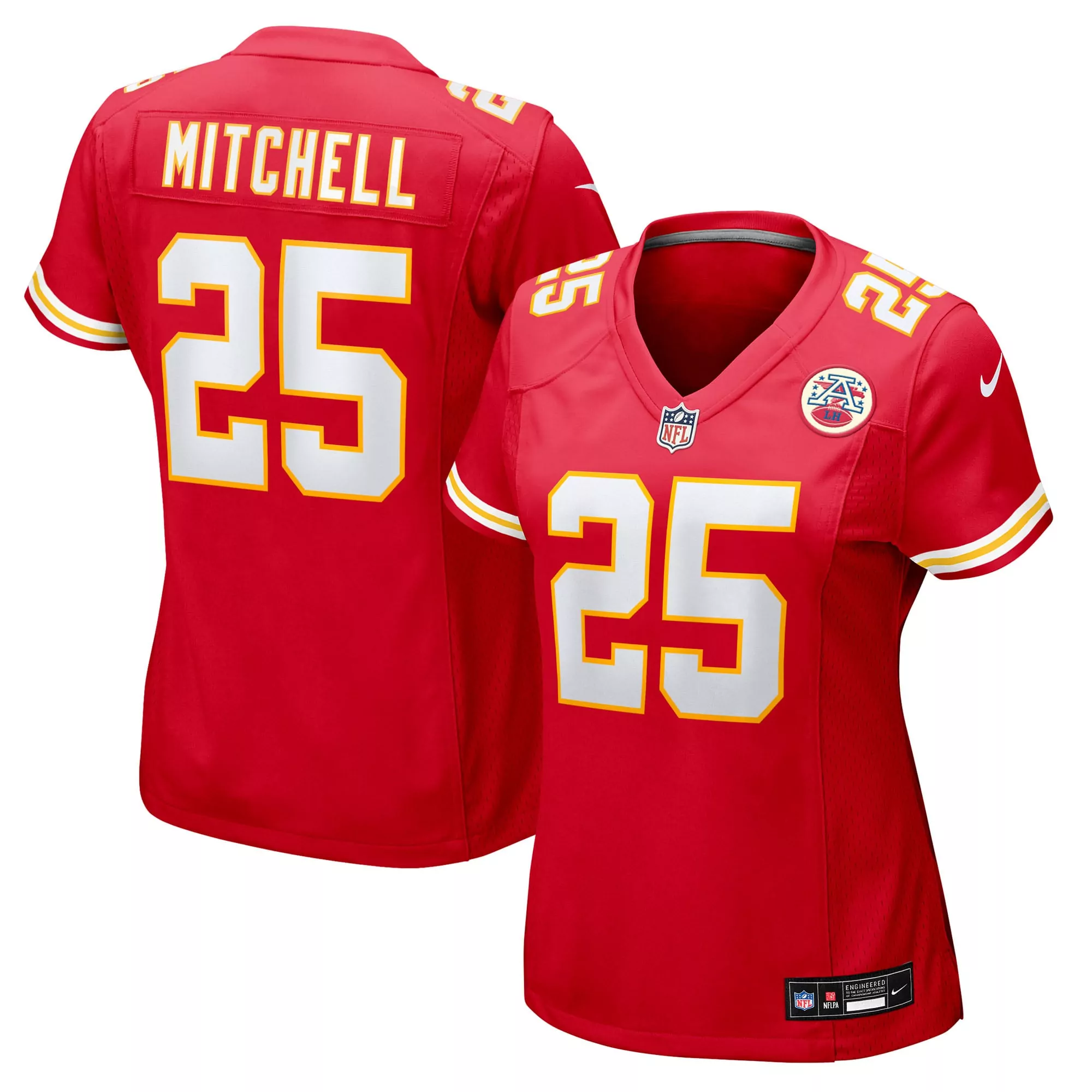 women s kansas city chiefs drue tranquill red game player jersey