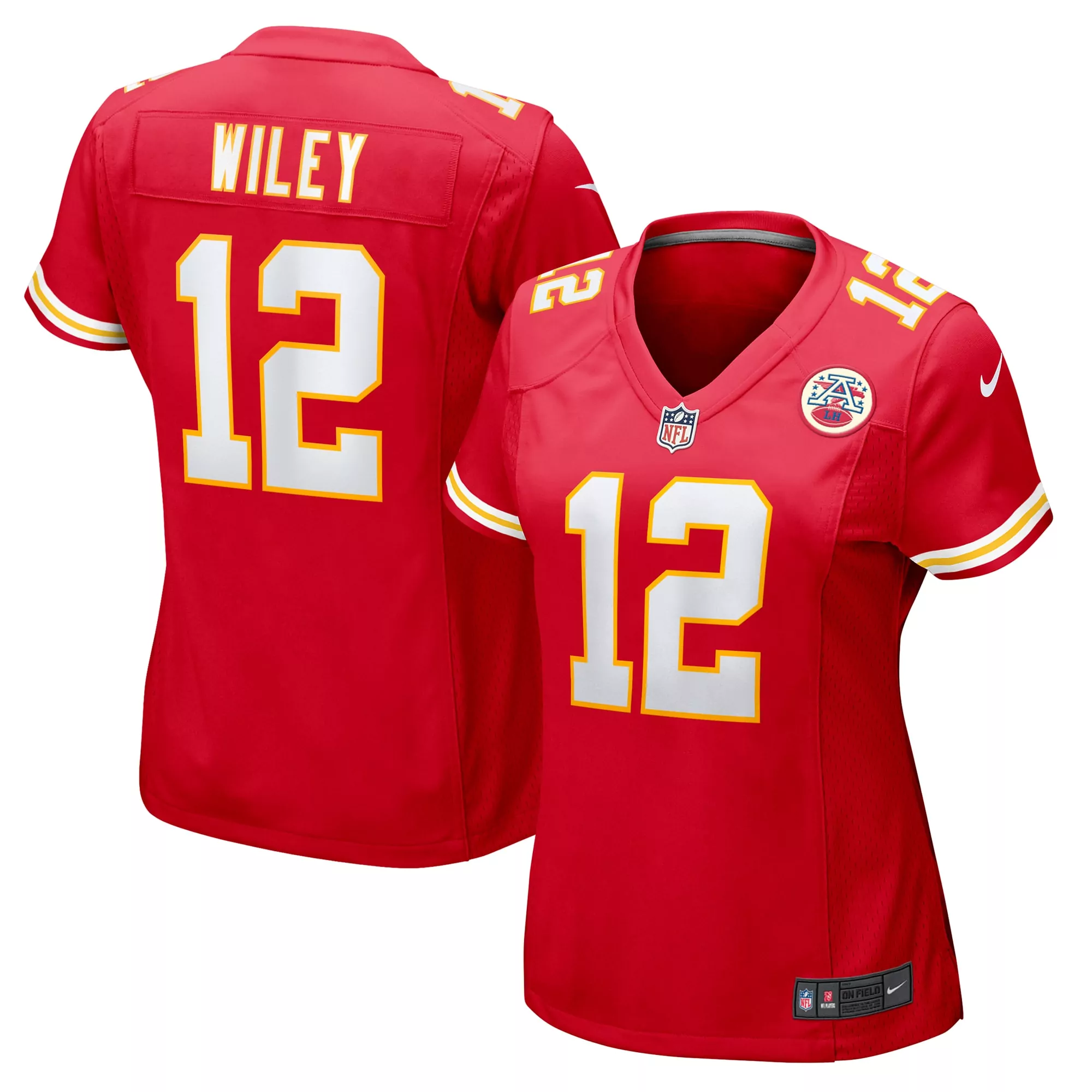 women s kansas city chiefs janarius robinson red team game jersey