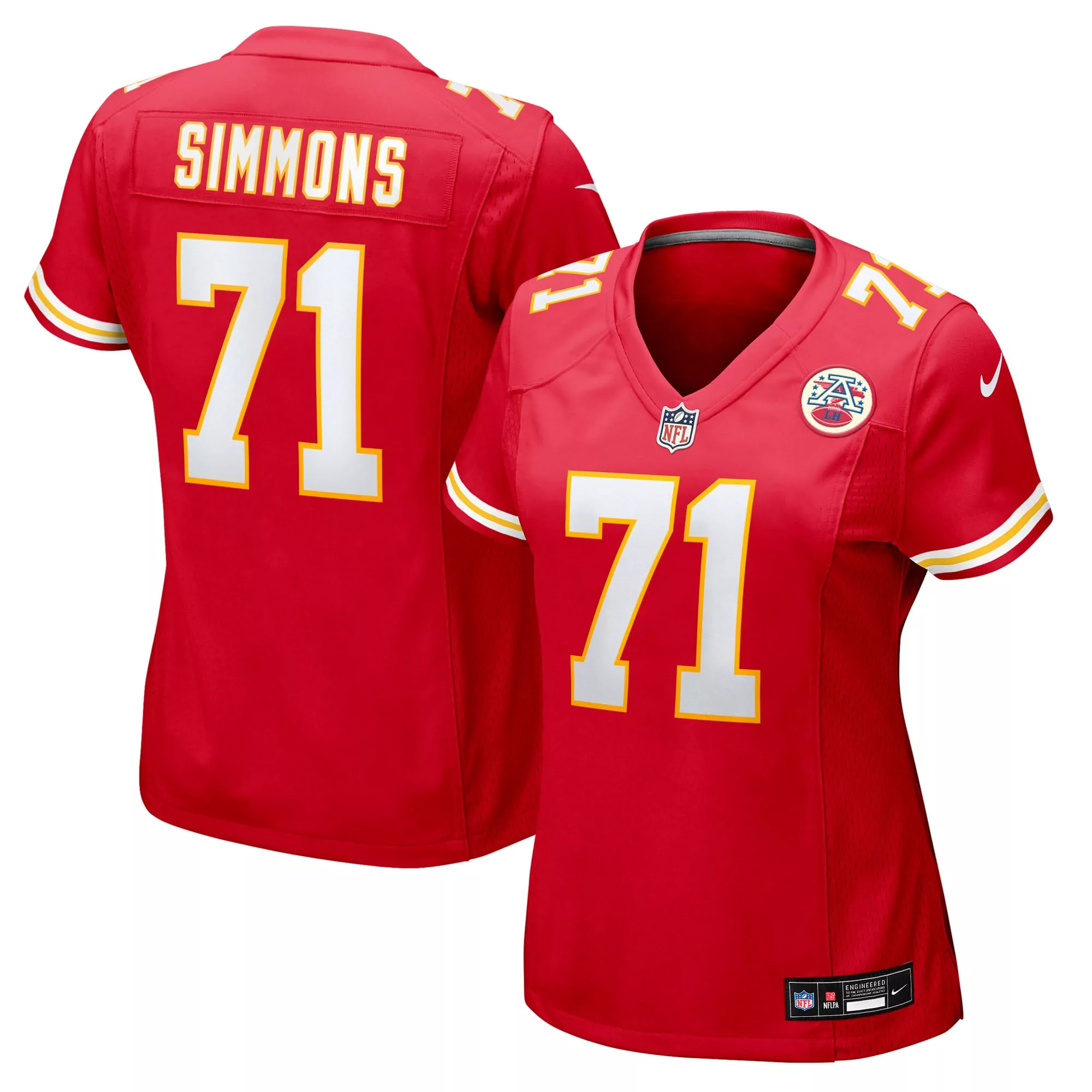 women s kansas city chiefs jaylon moore red team game jersey