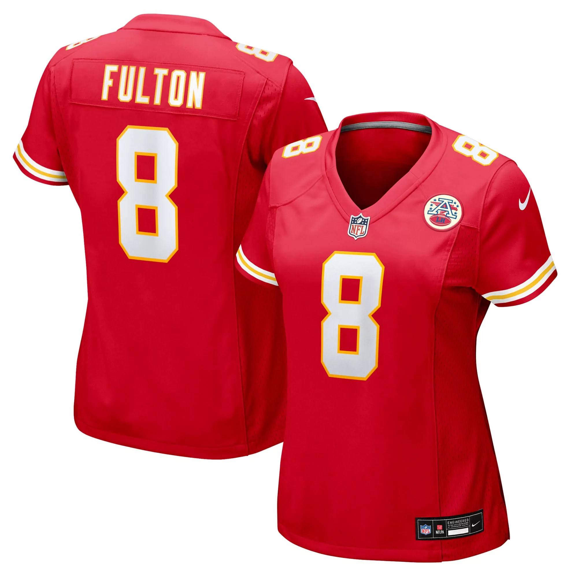 women s kansas city chiefs joshua williams red game jersey