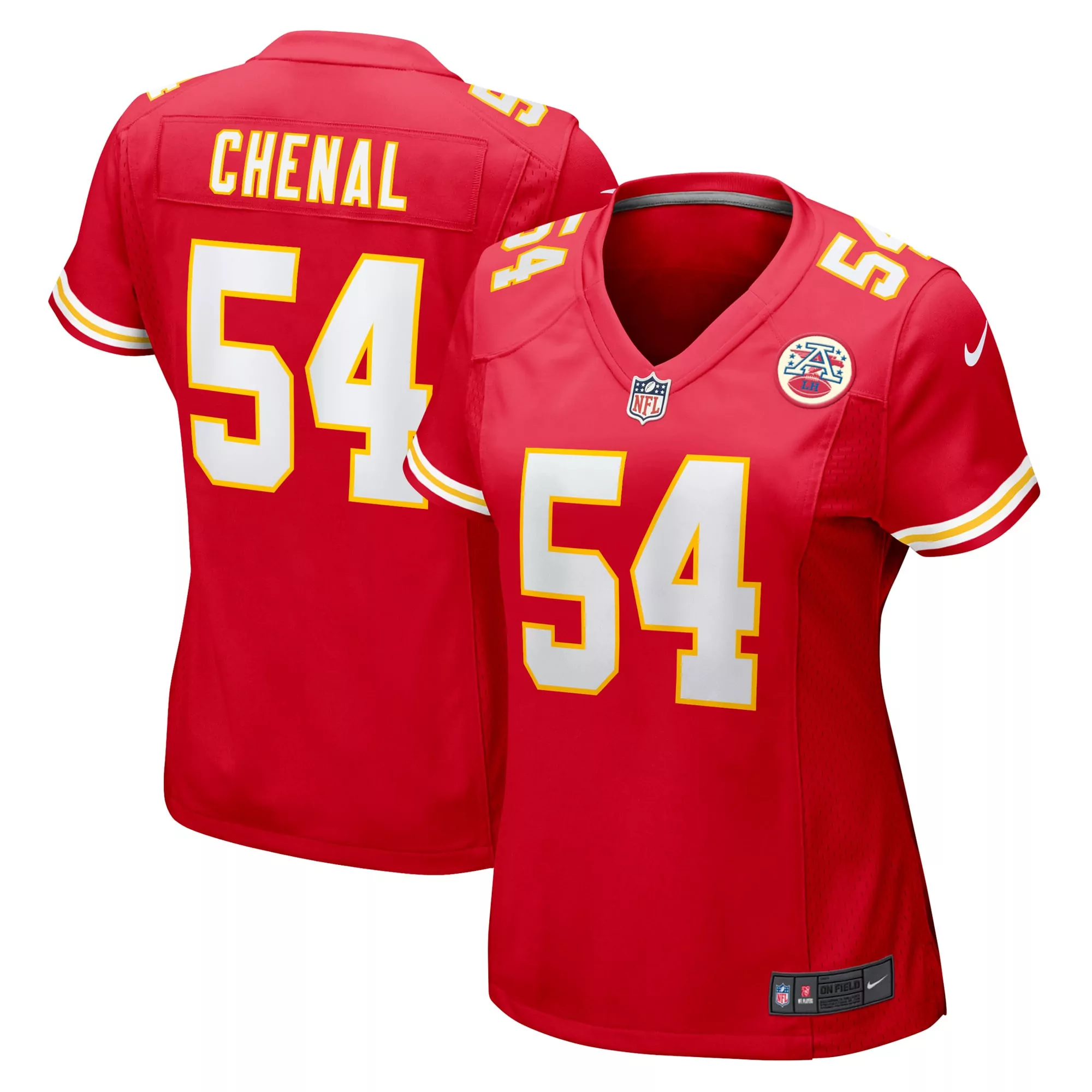 women s kansas city chiefs len dawson red game retired player jersey