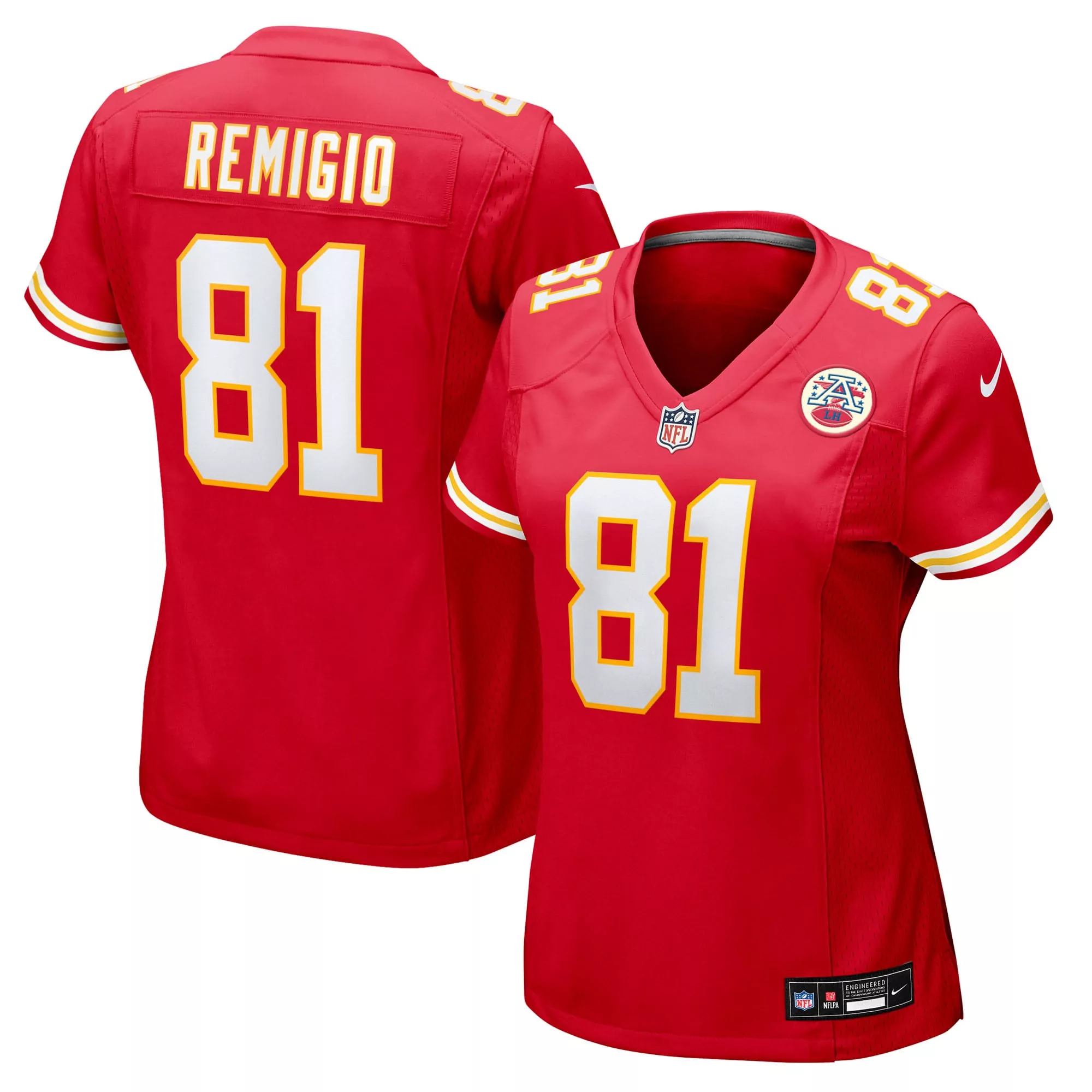 women s kansas city chiefs neil farrell jr red team game jersey