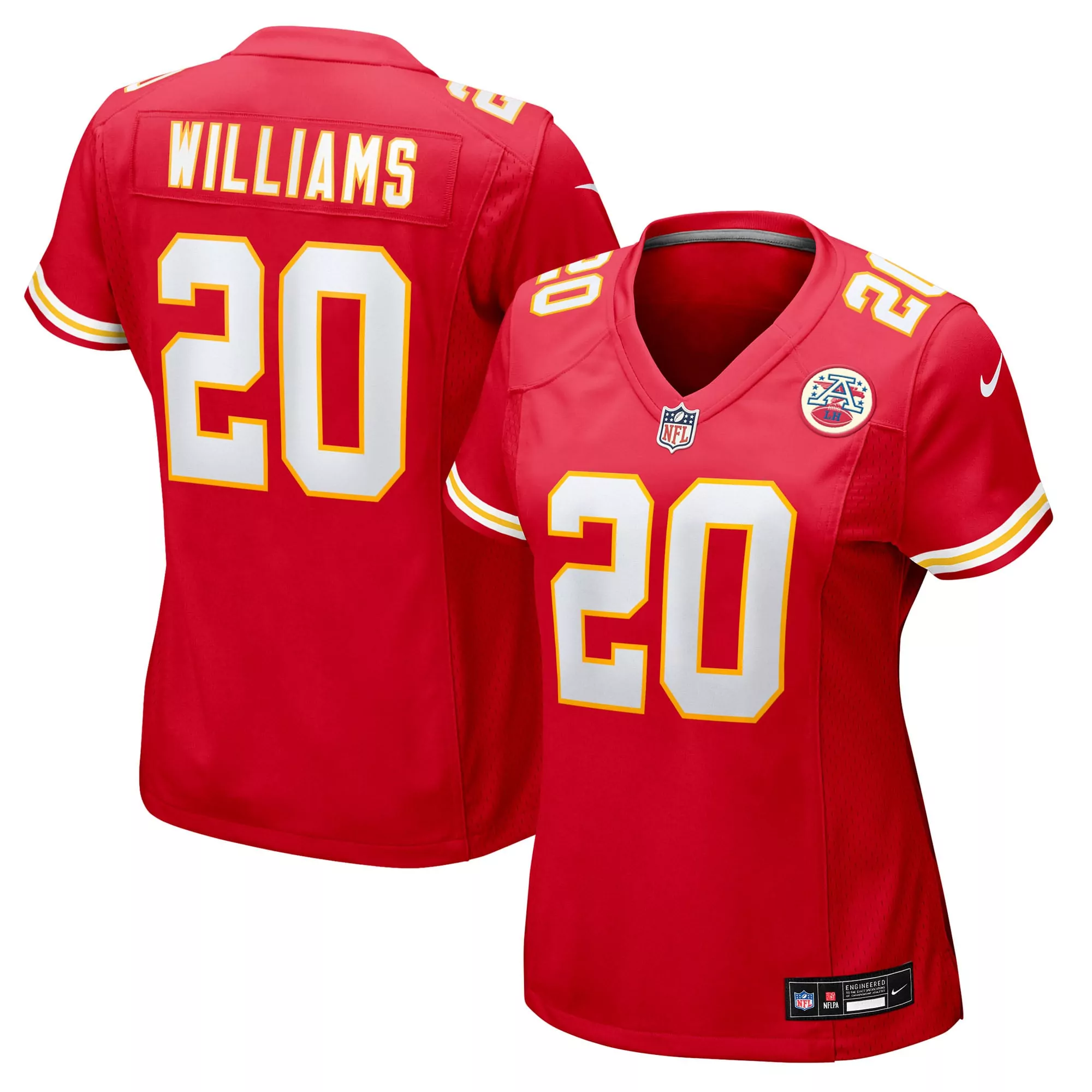 women s kansas city chiefs neil farrell jr red team game jersey