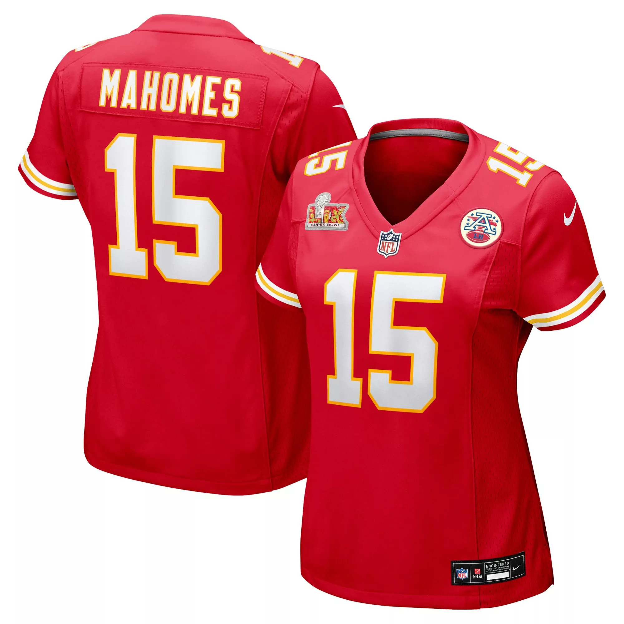 women s kansas city chiefs patrick mahomes red legend player performance top
