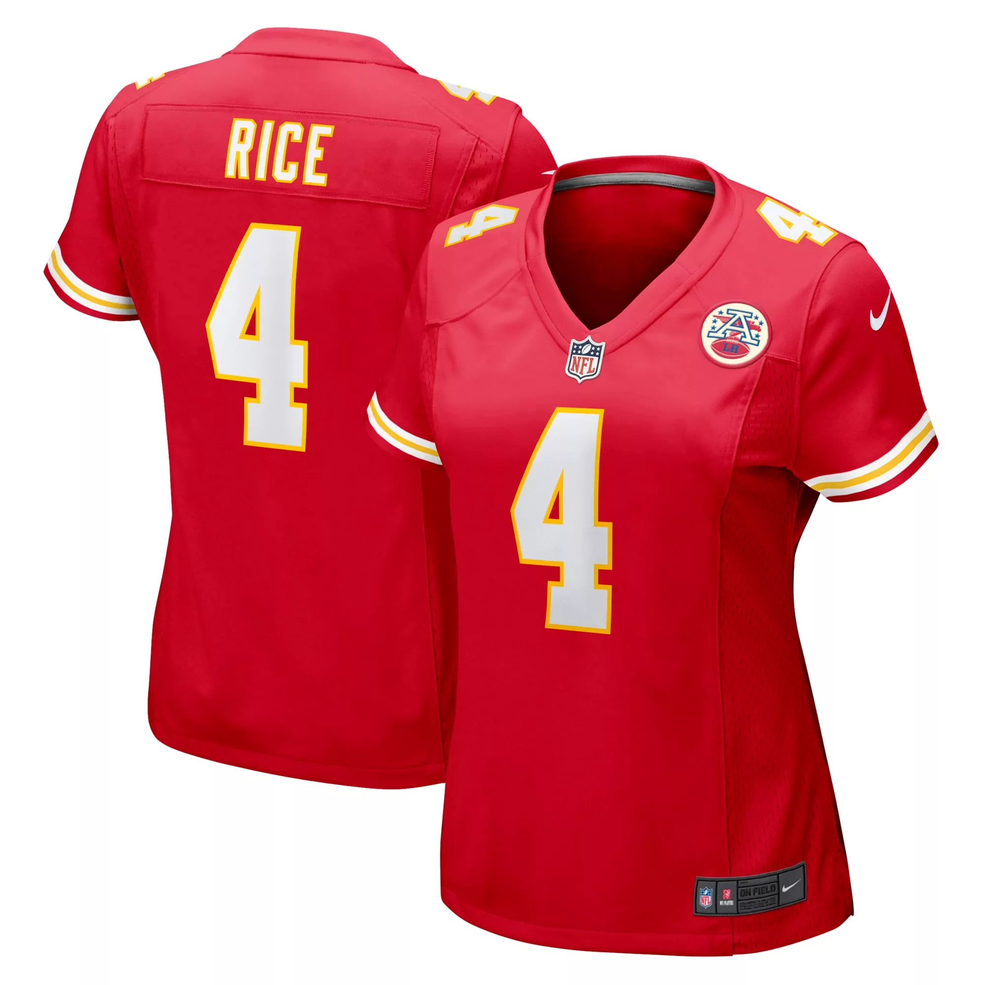 women s kansas city chiefs patrick mahomes red legend player performance top