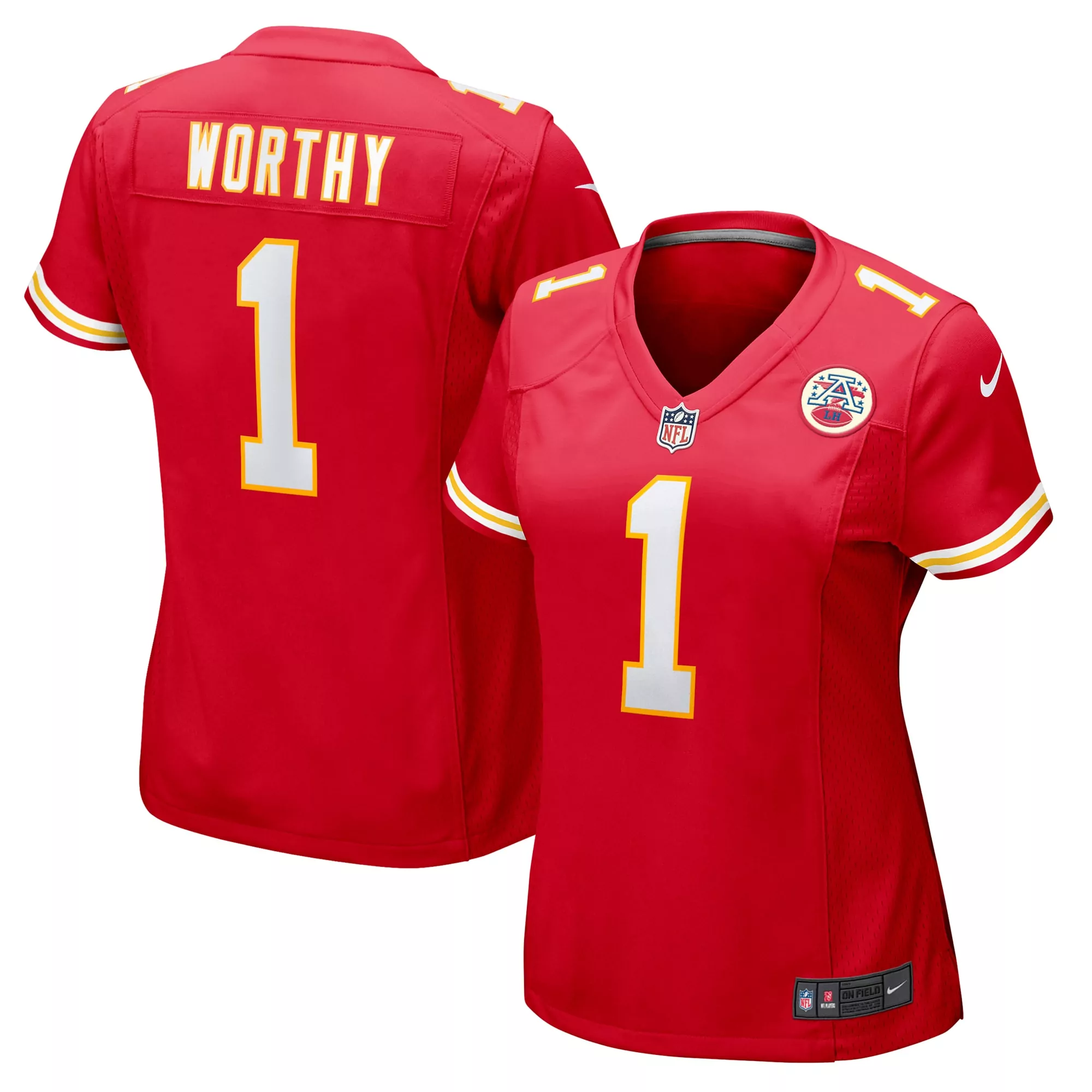 women s kansas city chiefs trent mcduffie red game jersey