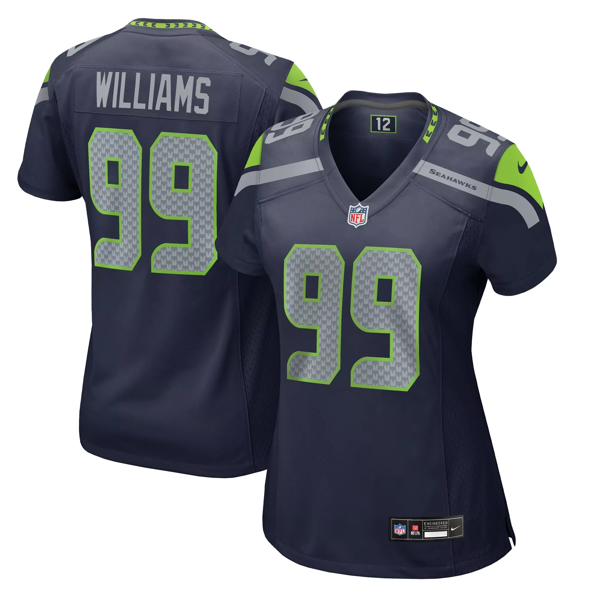 women s kenny easley royal seattle seahawks throwback retired player game jersey