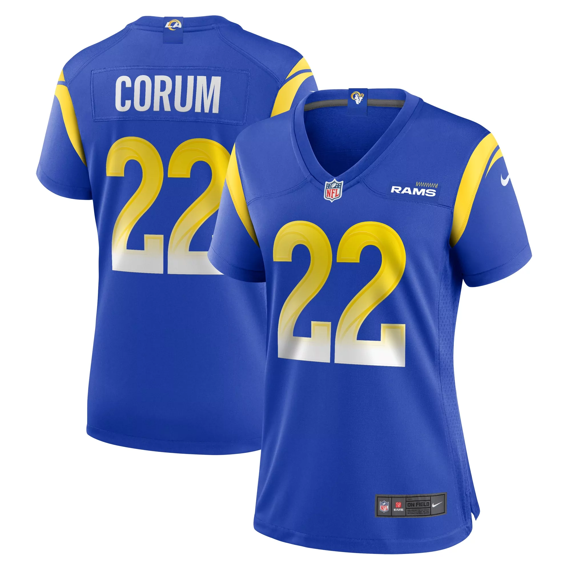 women s los angeles rams ben skowronek royal game jersey