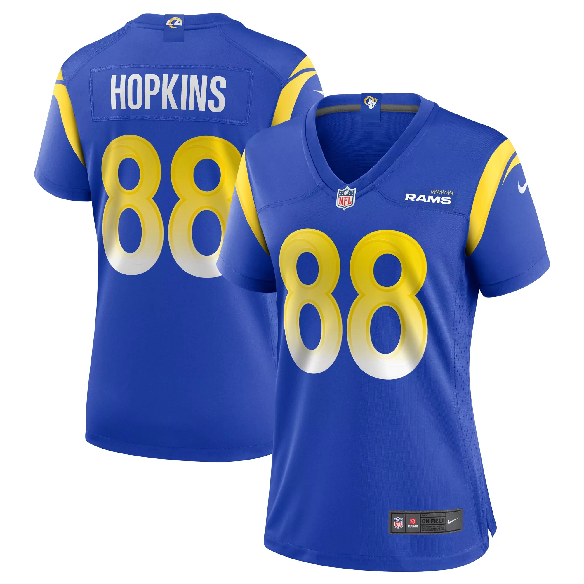 women s los angeles rams braden fiske royal game jersey