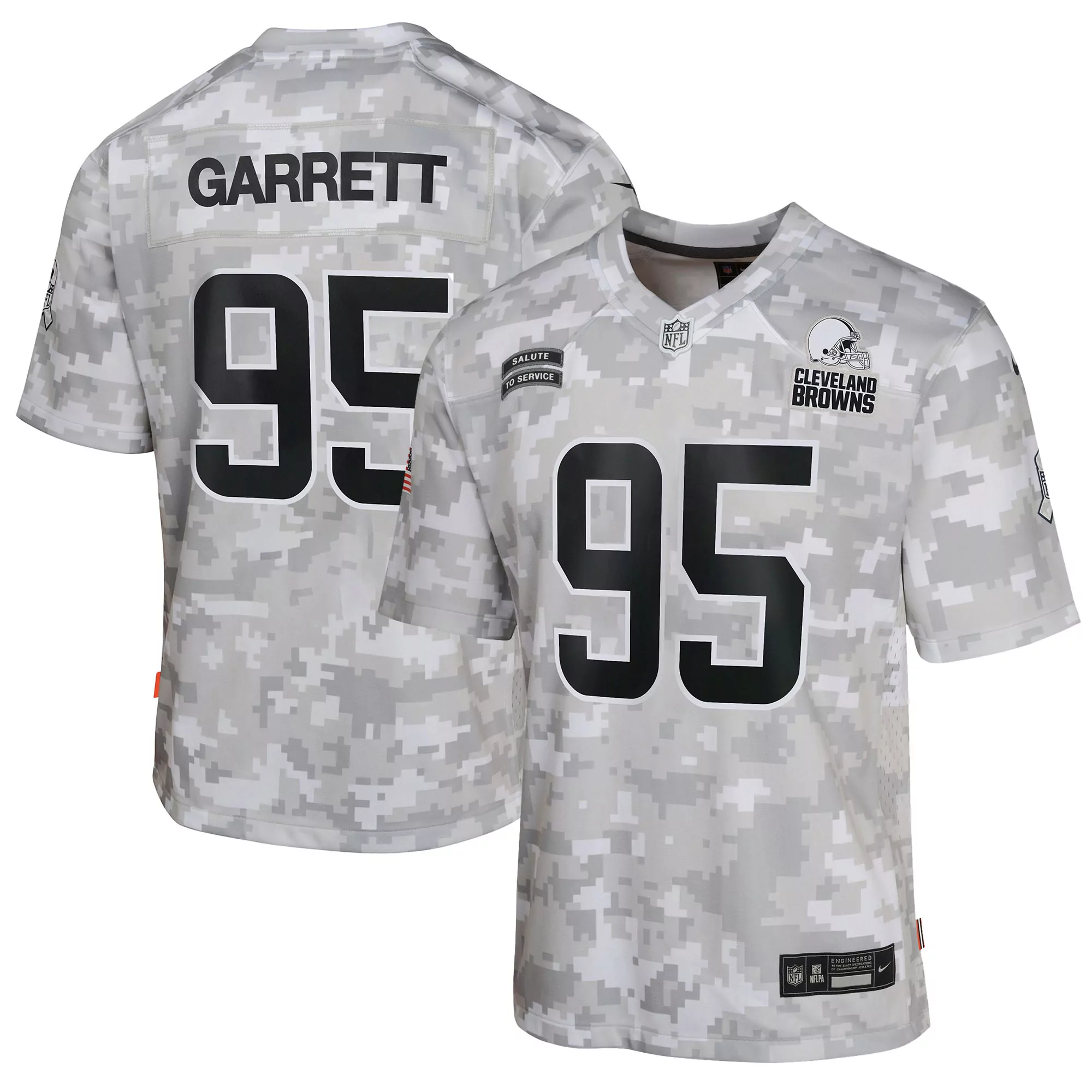 youth cleveland browns brown custom game jersey