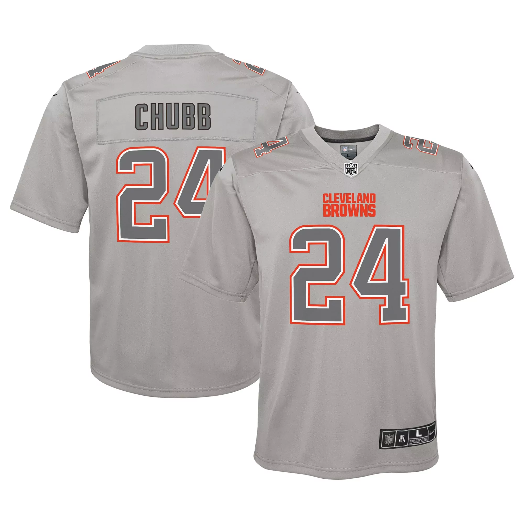 youth cleveland browns myles garrett white game jersey
