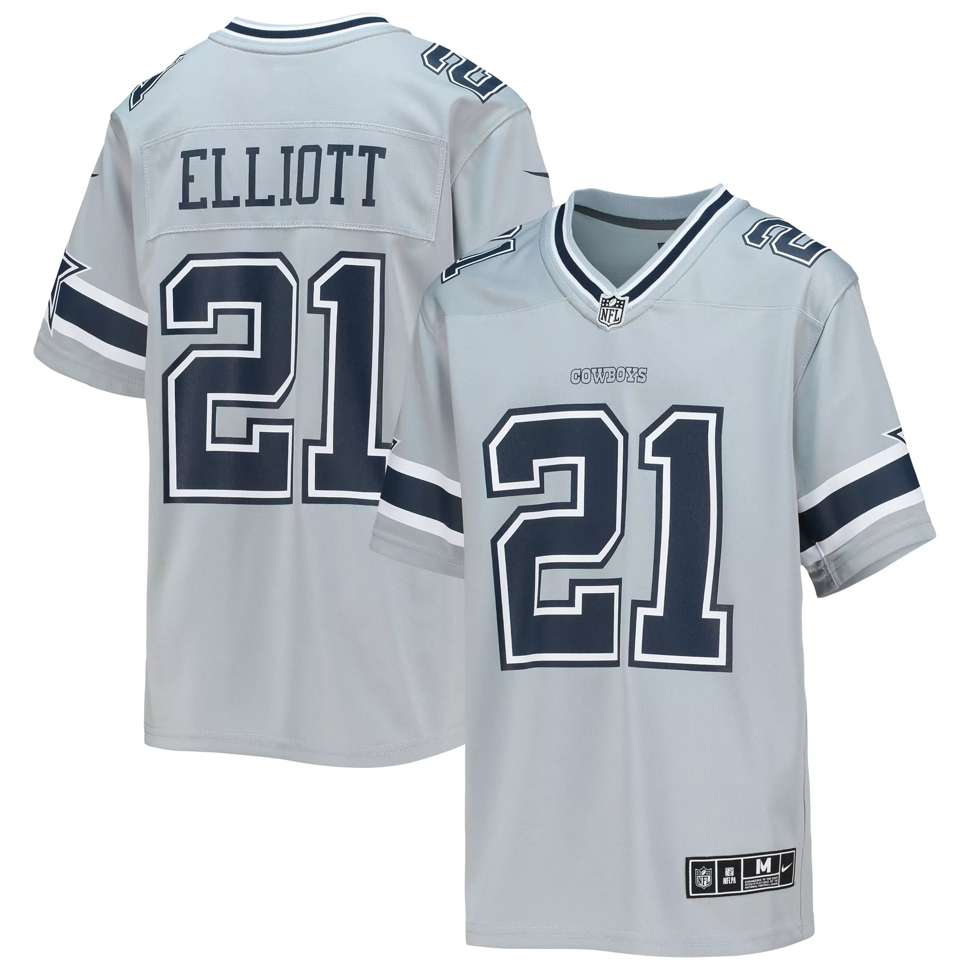 youth dallas cowboys emmitt smith mitchell ness white retired player legacy jersey