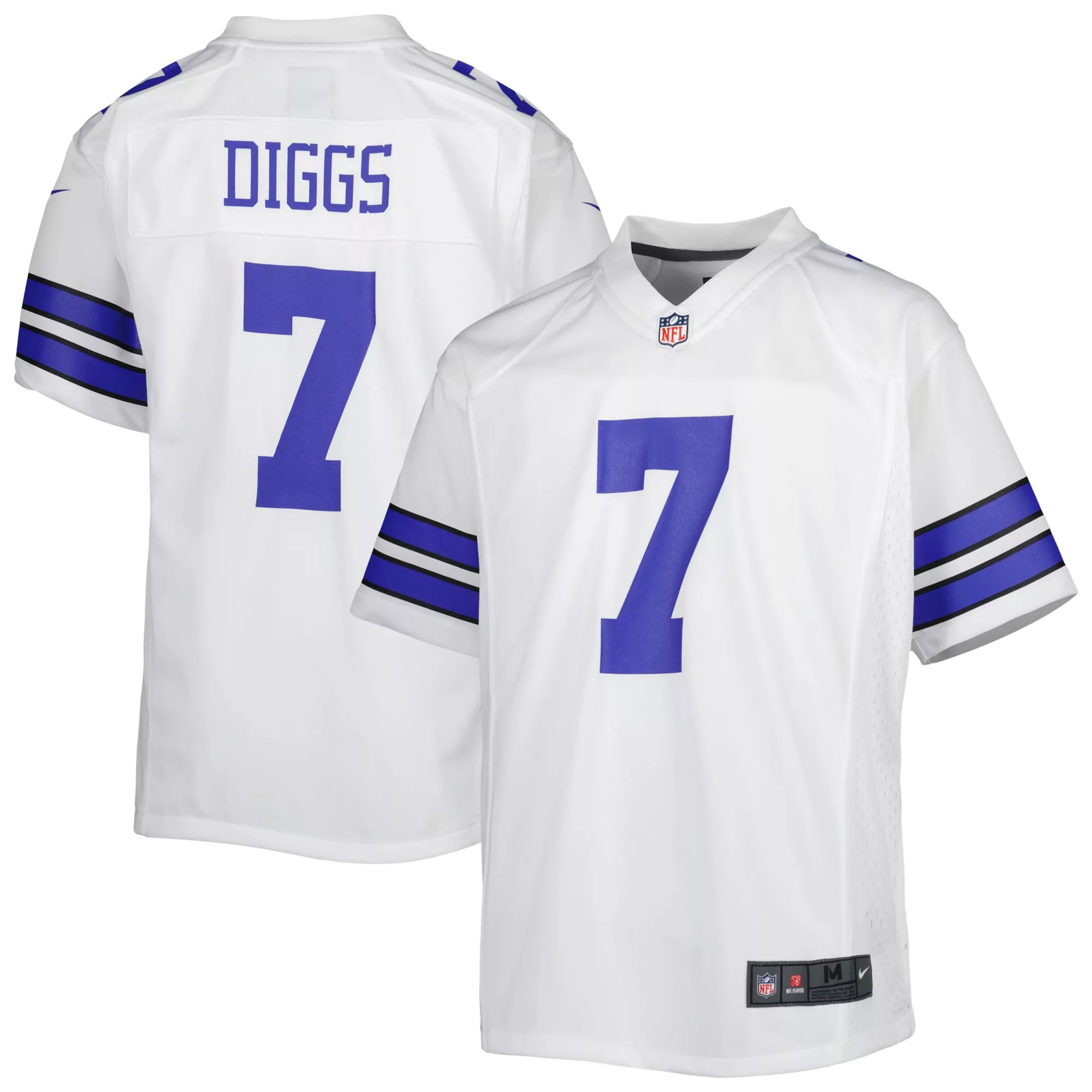 youth dallas cowboys trevon diggs navy game jersey