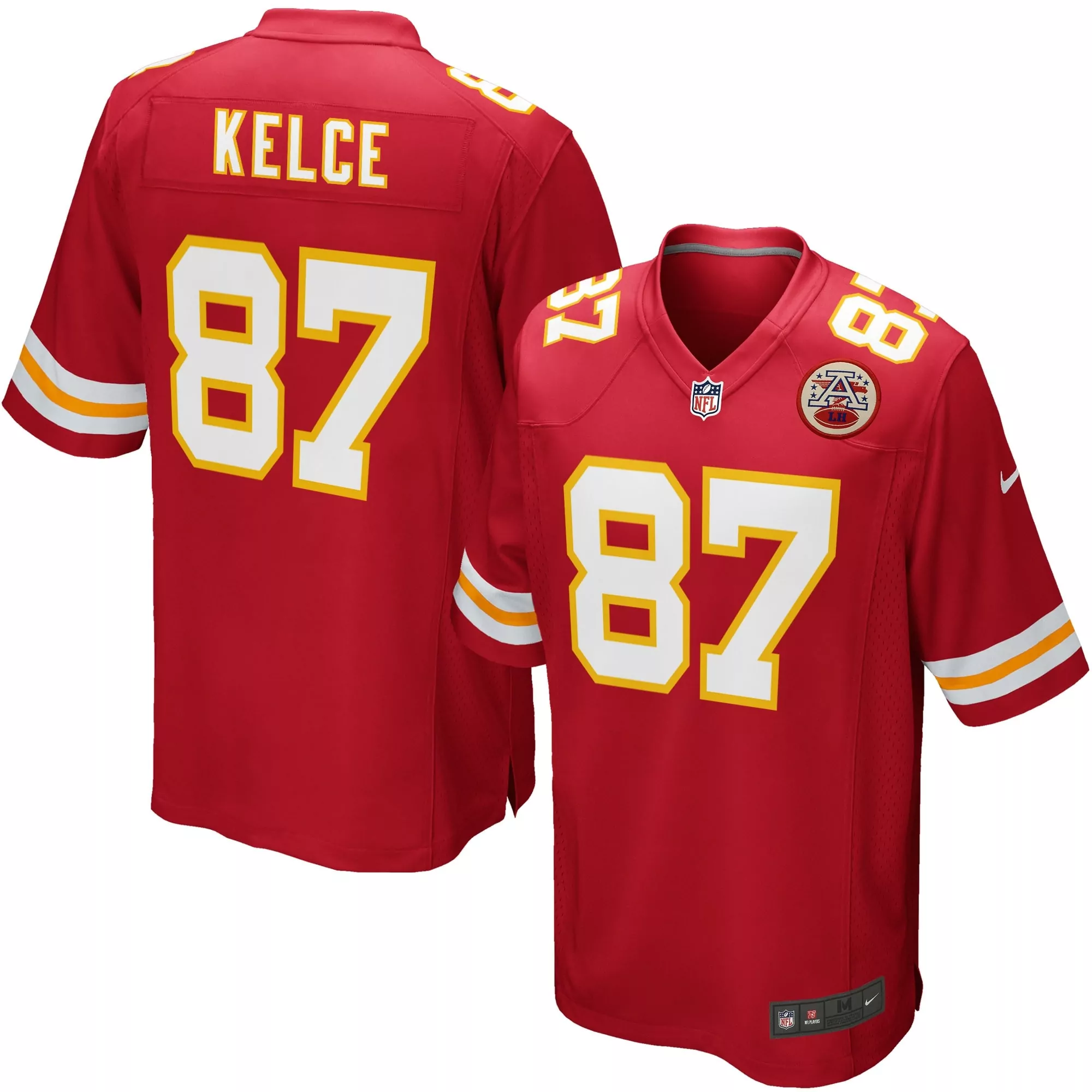 youth kansas city chiefs red custom game jersey