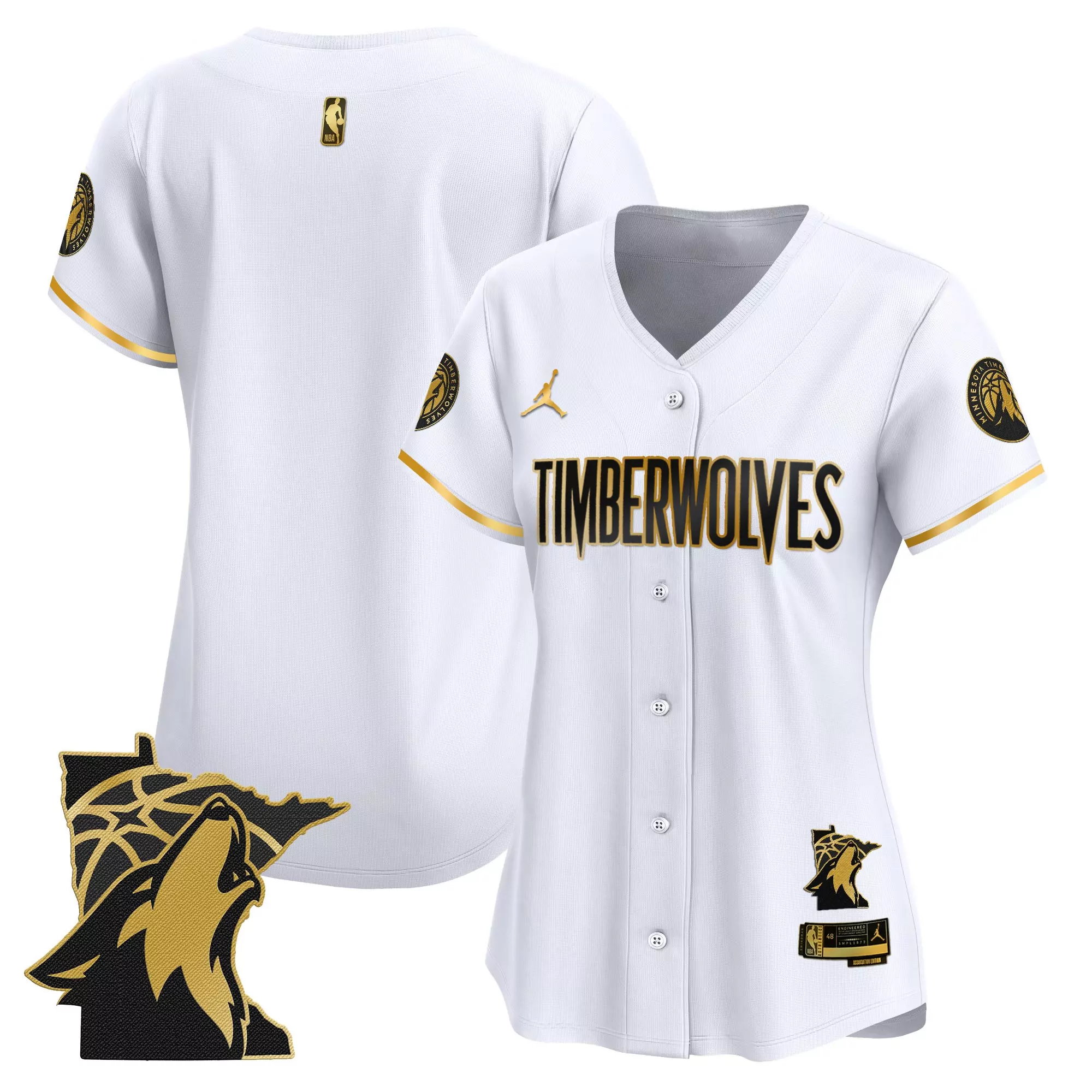 al 23 women s minnesota timberwolves navy vapor stitched jersey with embroidered patch 2025