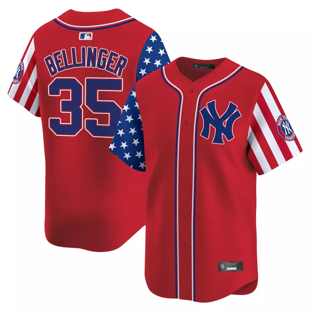 bellinger 35 men s new york yankees vapor jersey white black 2023 we re gotham patch