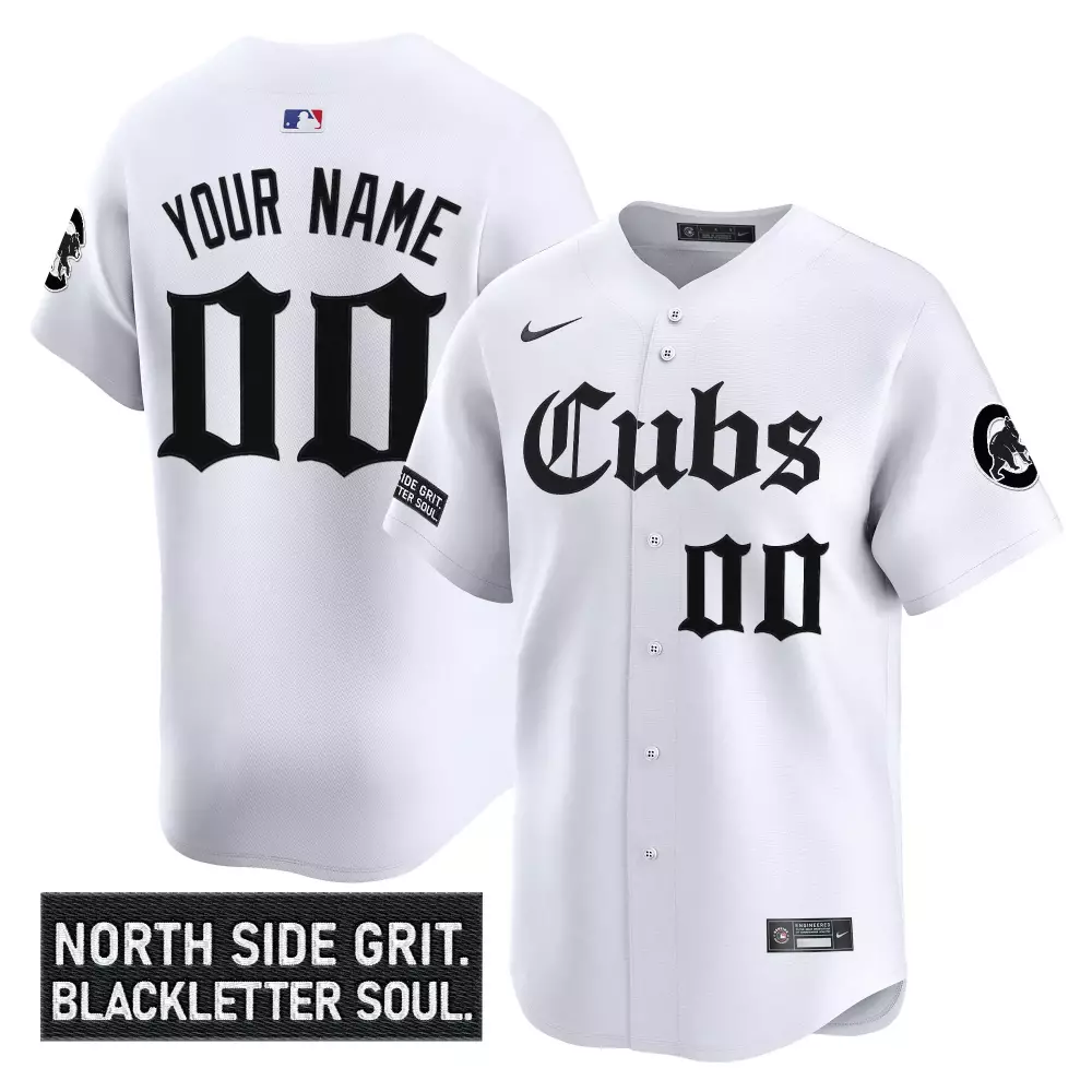 Chicago Cubs White Mexico Vapor Premier Limited V2 Jersey | All Stitched Fan Gear | For Men, Women & Youth