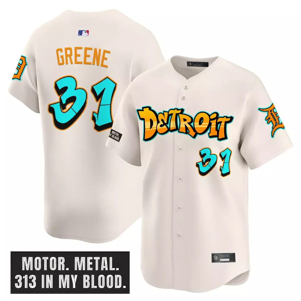 greene 31 men s stitched vapor jersey red detroit tigers independence day 2025
