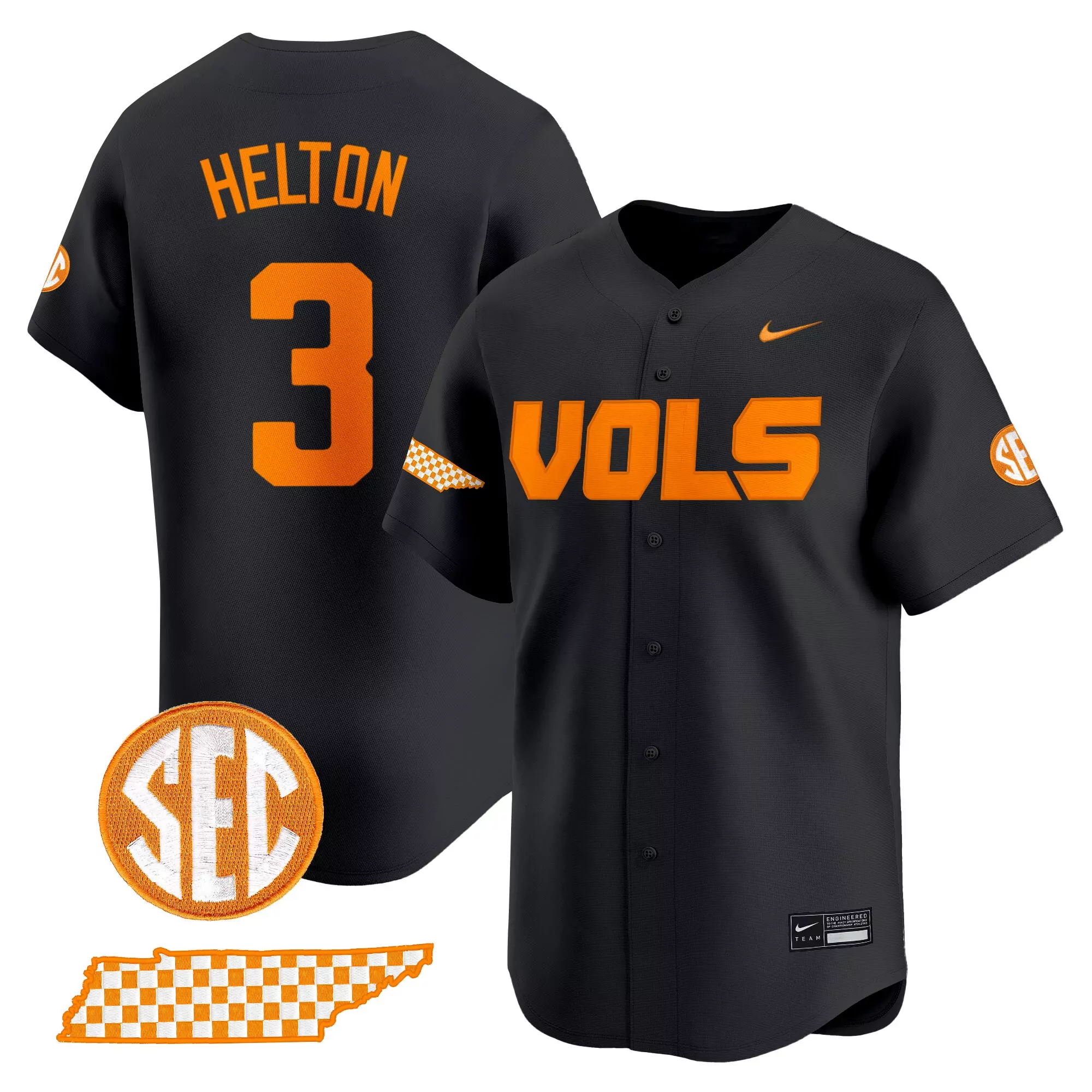 gibson 24 women s vapor jersey tennessee volunteers white pinstripe 2025 college world series sec