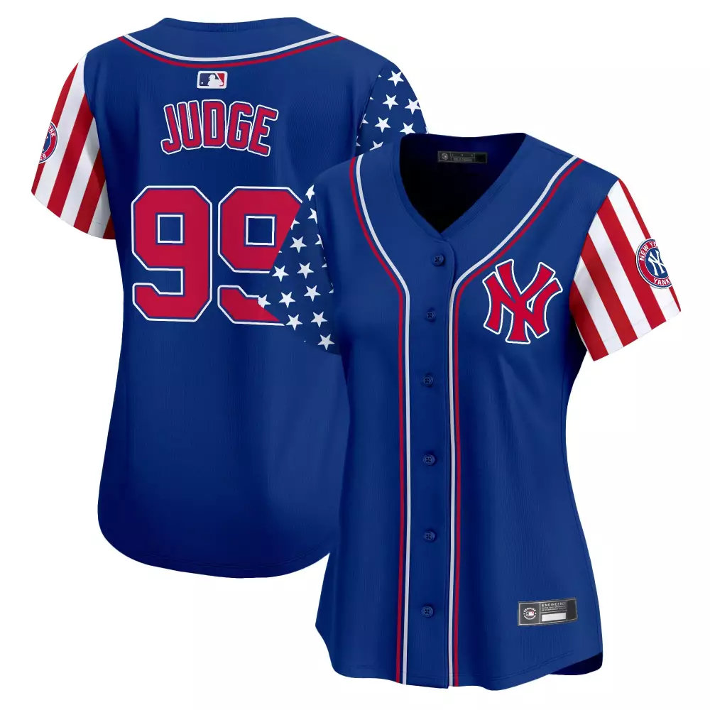 Judge 99 Women's Independence Day Vapor Premier Jersey | 2025 Blue Style | Fan Gear for All Ages